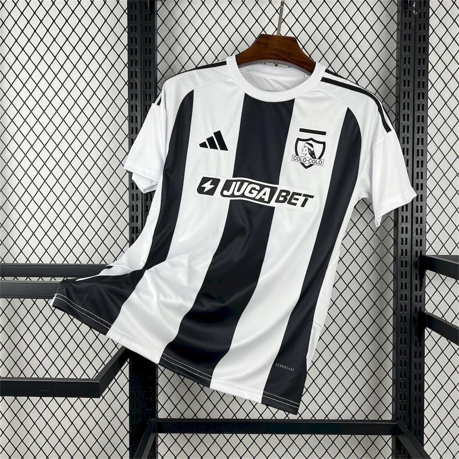 Colo Colo 25-26 Black And White Special Jersey - Fans Version - UnitedFutballJersey
