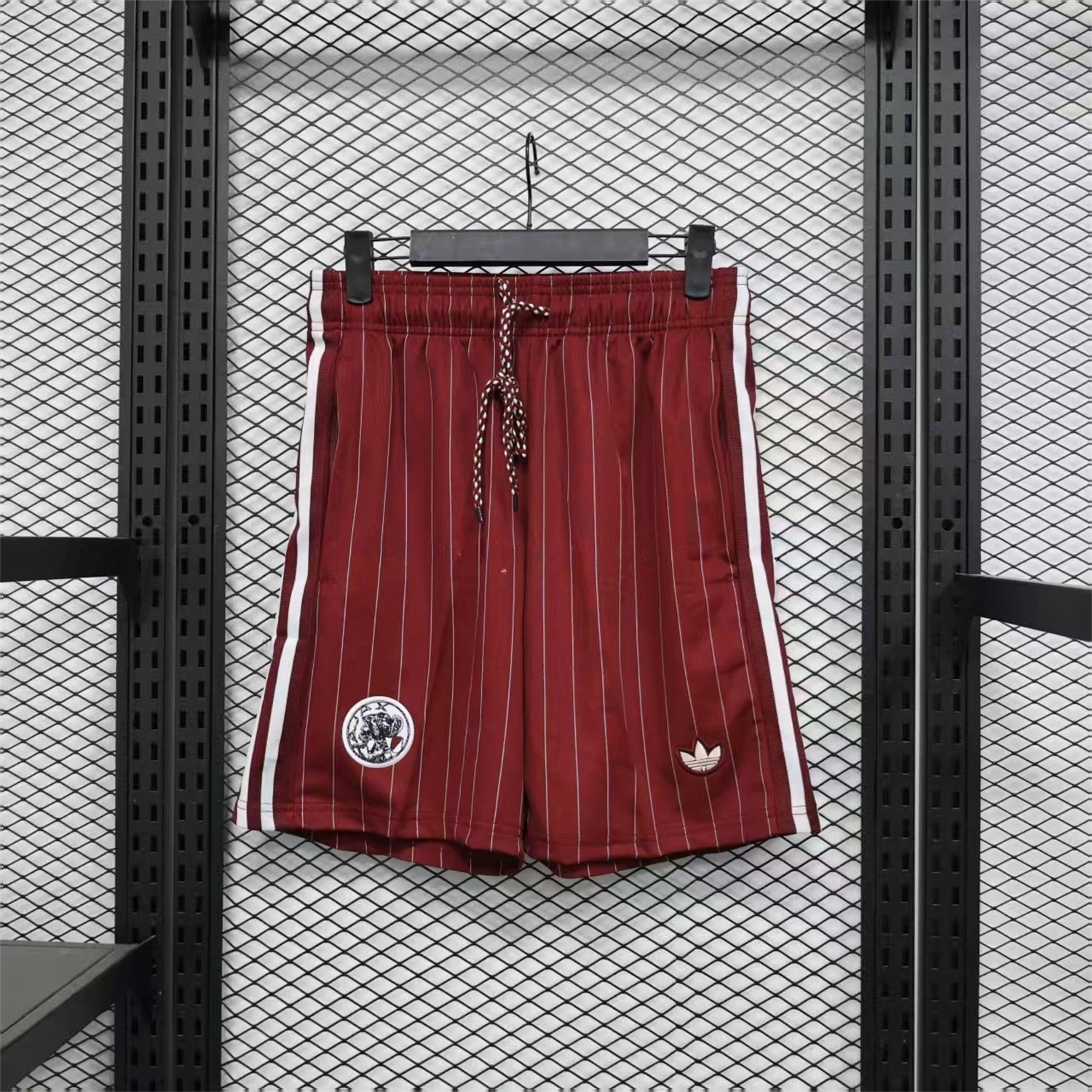 Ajax 25-26 Icon Range Travel Special Edition Red Shorts - Player Version - UnitedFutballJersey