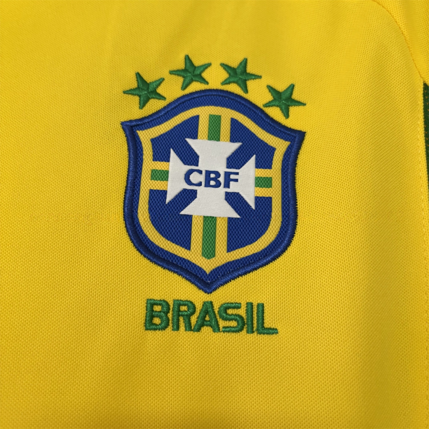 Retro Brazil 2002 Home Long Sleeves Jersey - UnitedFutballJersey