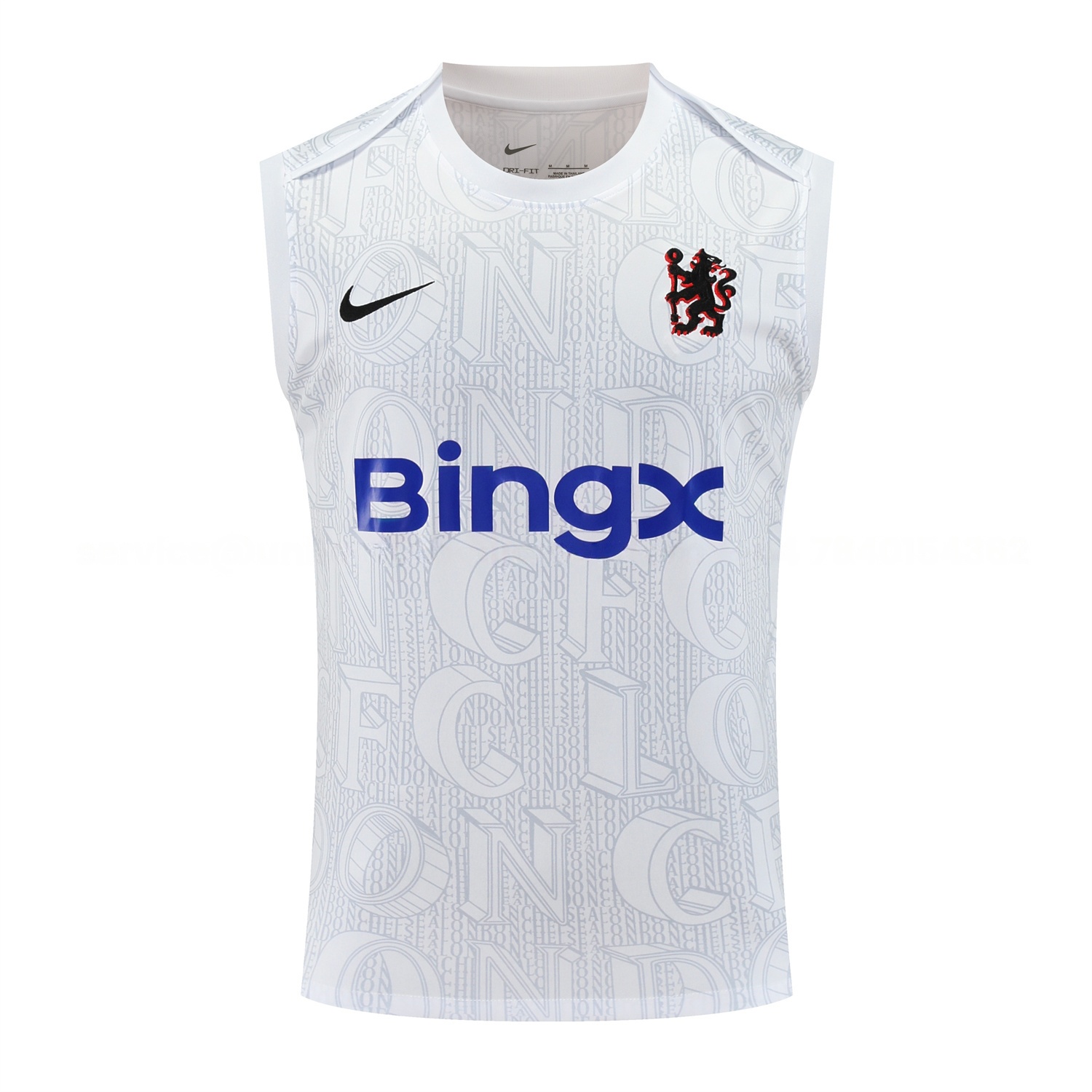 C.h.e.l.s.e.a 25-26 Training Vest Suit - White - UnitedFutballJersey
