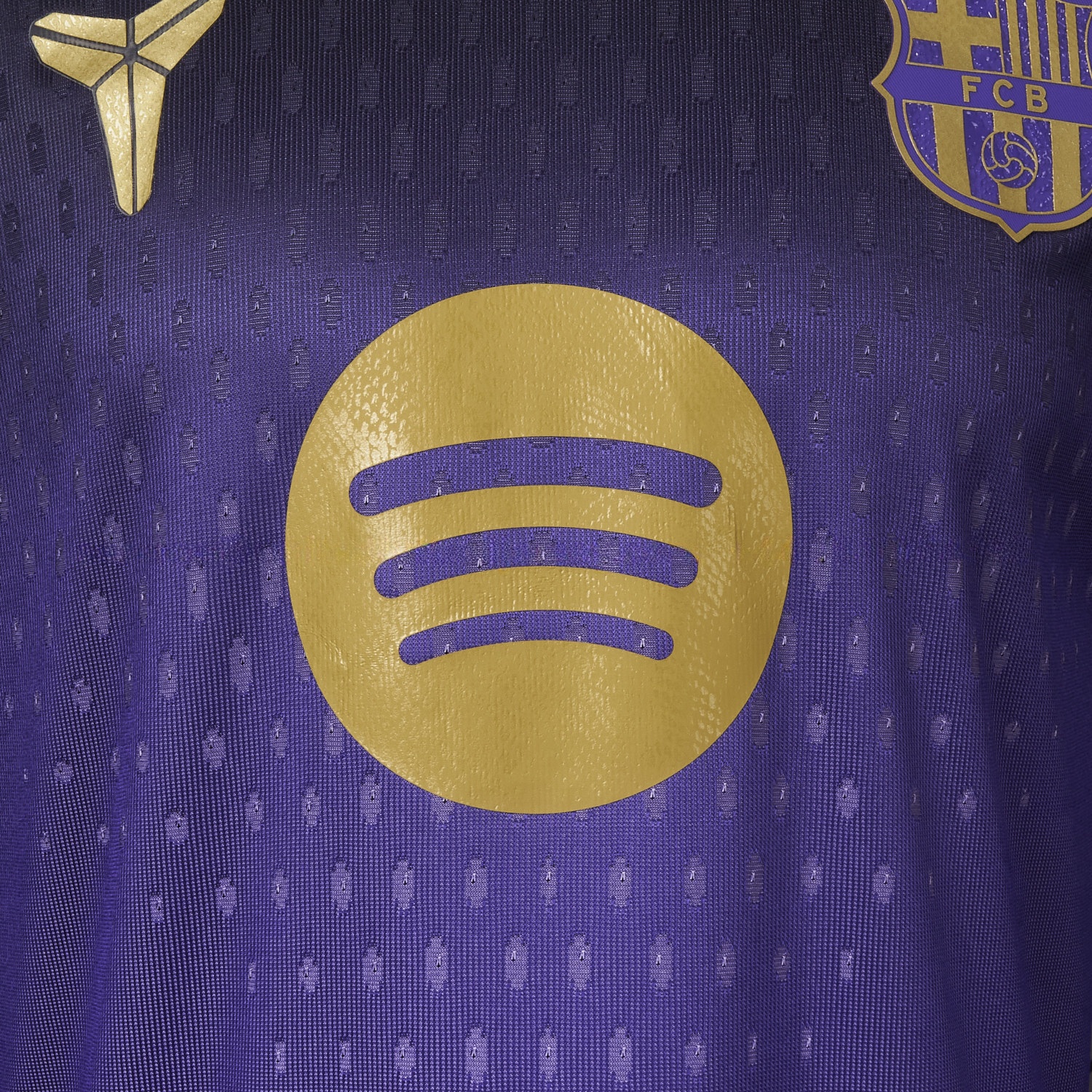 Barcelona 26-27 Away Purple-Black Gradient Jersey - Player Version - UnitedFutballJersey