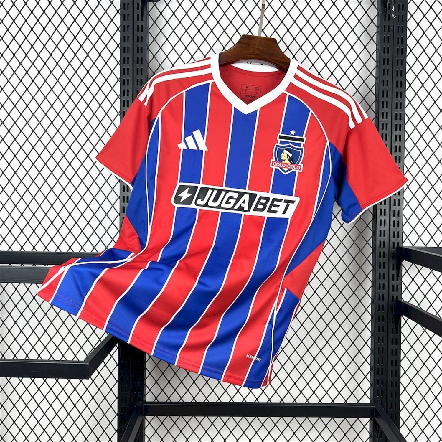 Colo Colo 25-26 Red And Blue Third Jersey - Fans Version - UnitedFutballJersey