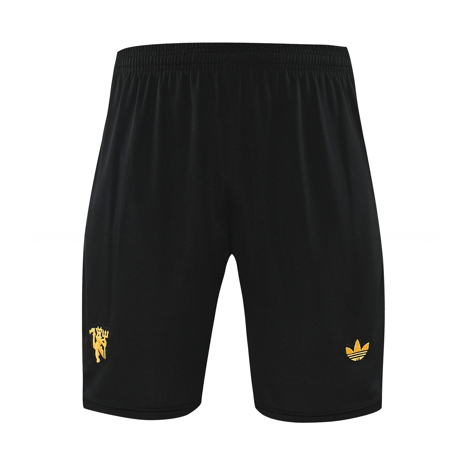 Manchester United 25-26 Vest Training Set - Black Top & Black Shorts - UnitedFutballJersey
