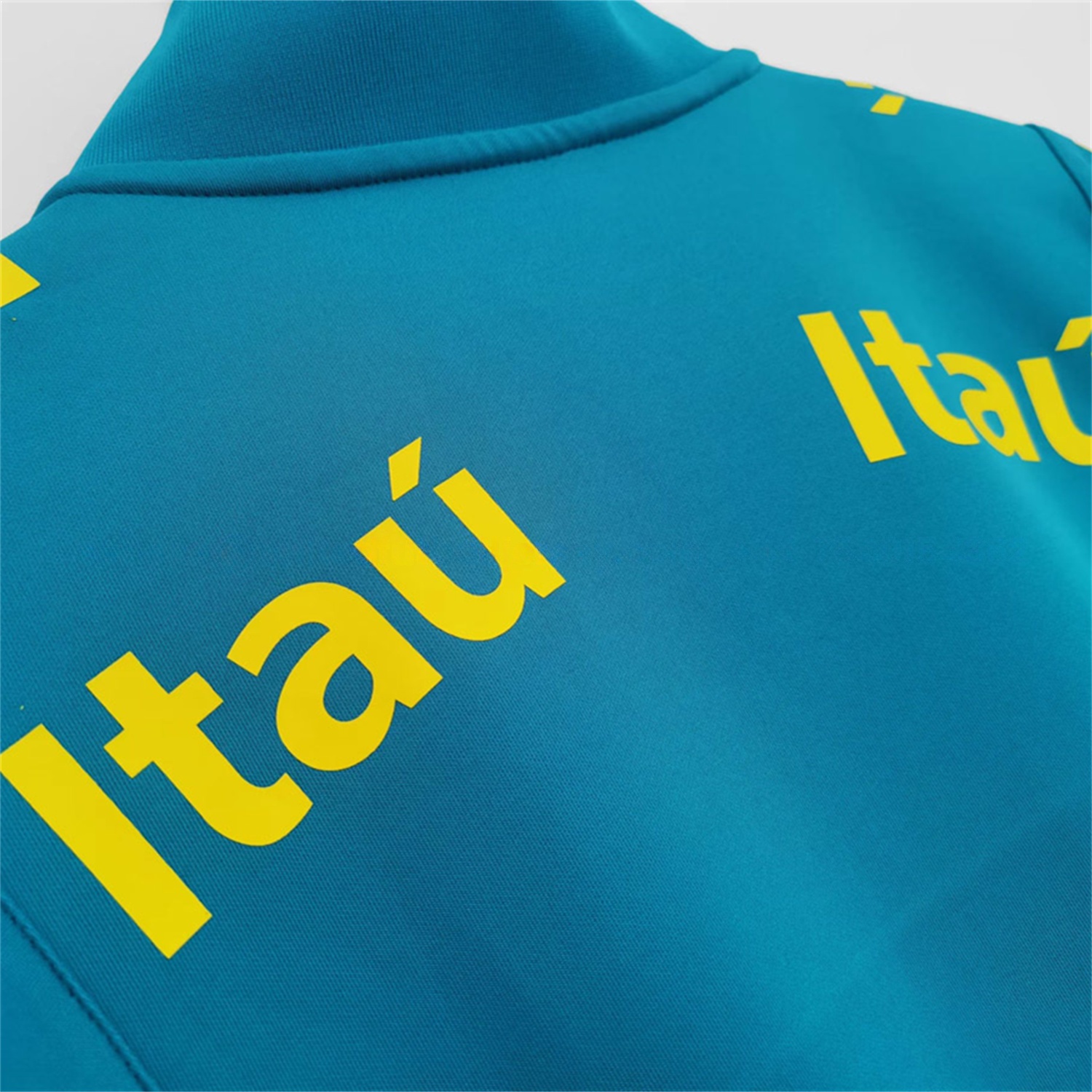 Retro Brazil 2022 Lake Blue Windbreaker - UnitedFutballJersey