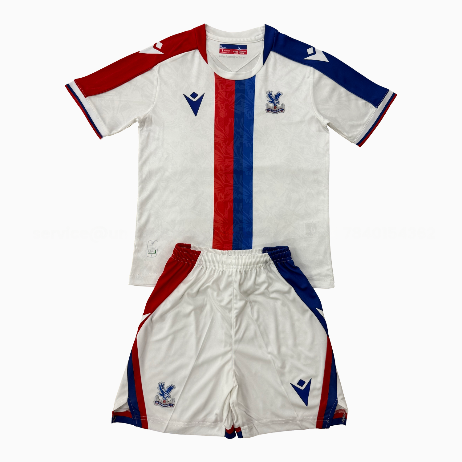 Crystal Palace 25-26 Away Men's Adult Jersey Set - Fans Version - UnitedFutballJersey