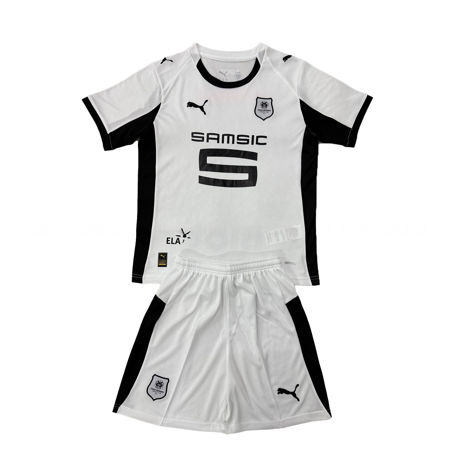 Stade Rennais 25-26 Away Men's Adult Jersey Set - Fans Version - UnitedFutballJersey