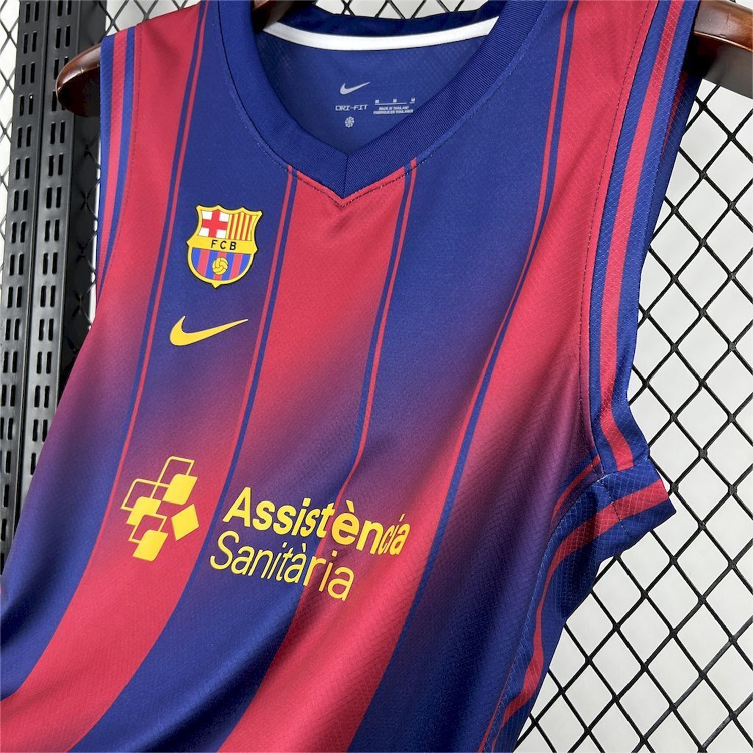 Barcelona 25-26 Blue And Red Basketball Training Vest - Fans Version - UnitedFutballJersey