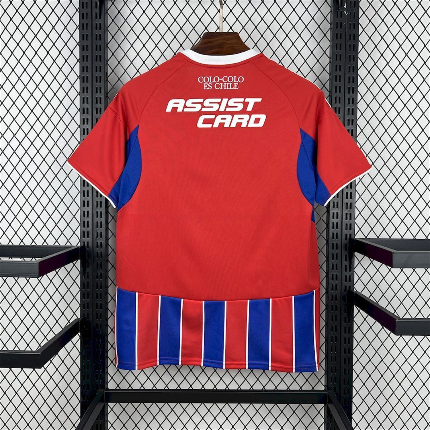 Colo Colo 25-26 Red And Blue Third Jersey - Fans Version - UnitedFutballJersey