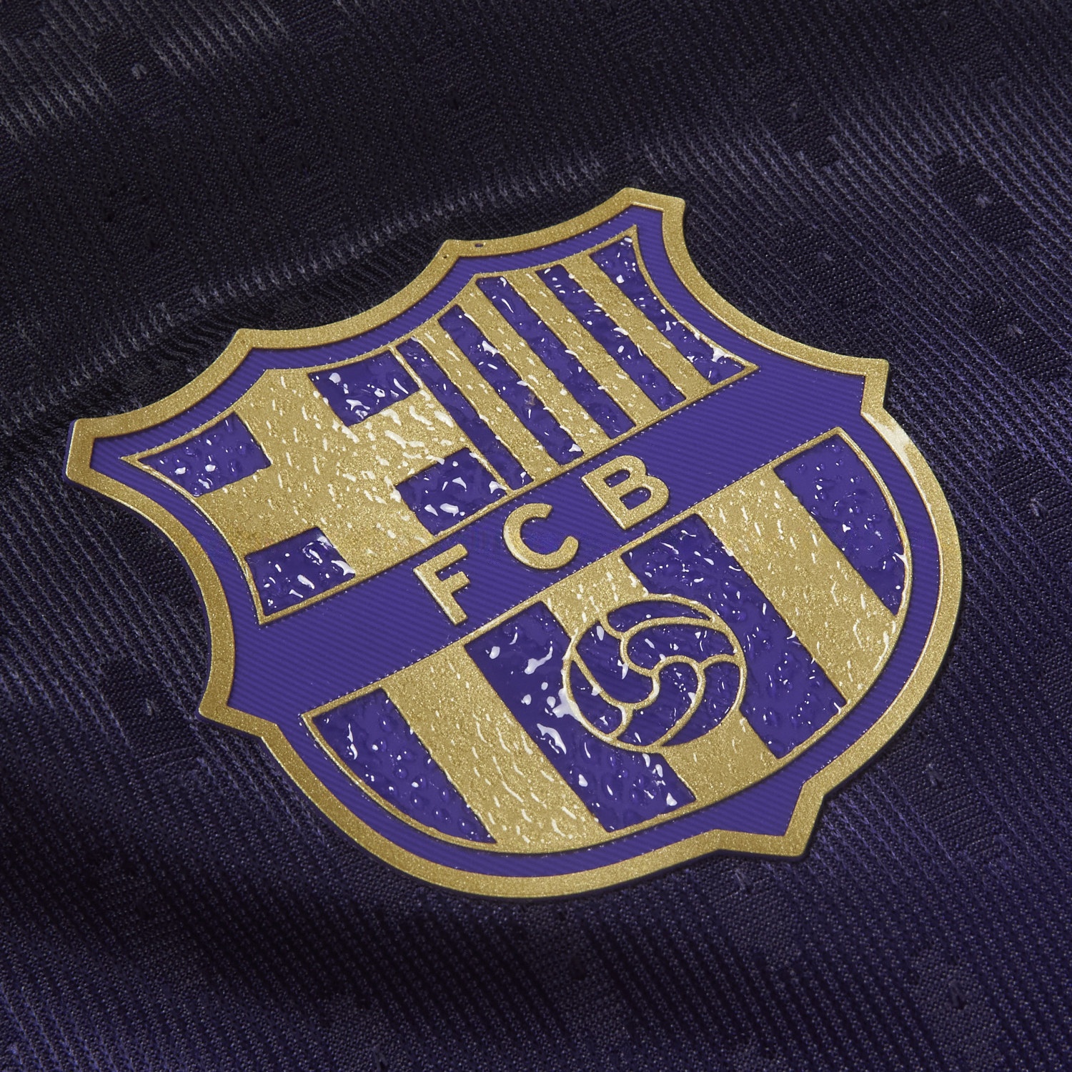 Barcelona 26-27 Away Purple-Black Gradient Jersey - Player Version - UnitedFutballJersey