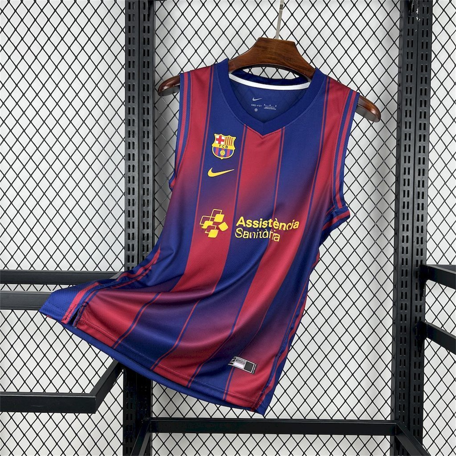 Barcelona 25-26 Blue And Red Basketball Training Vest - Fans Version - UnitedFutballJersey