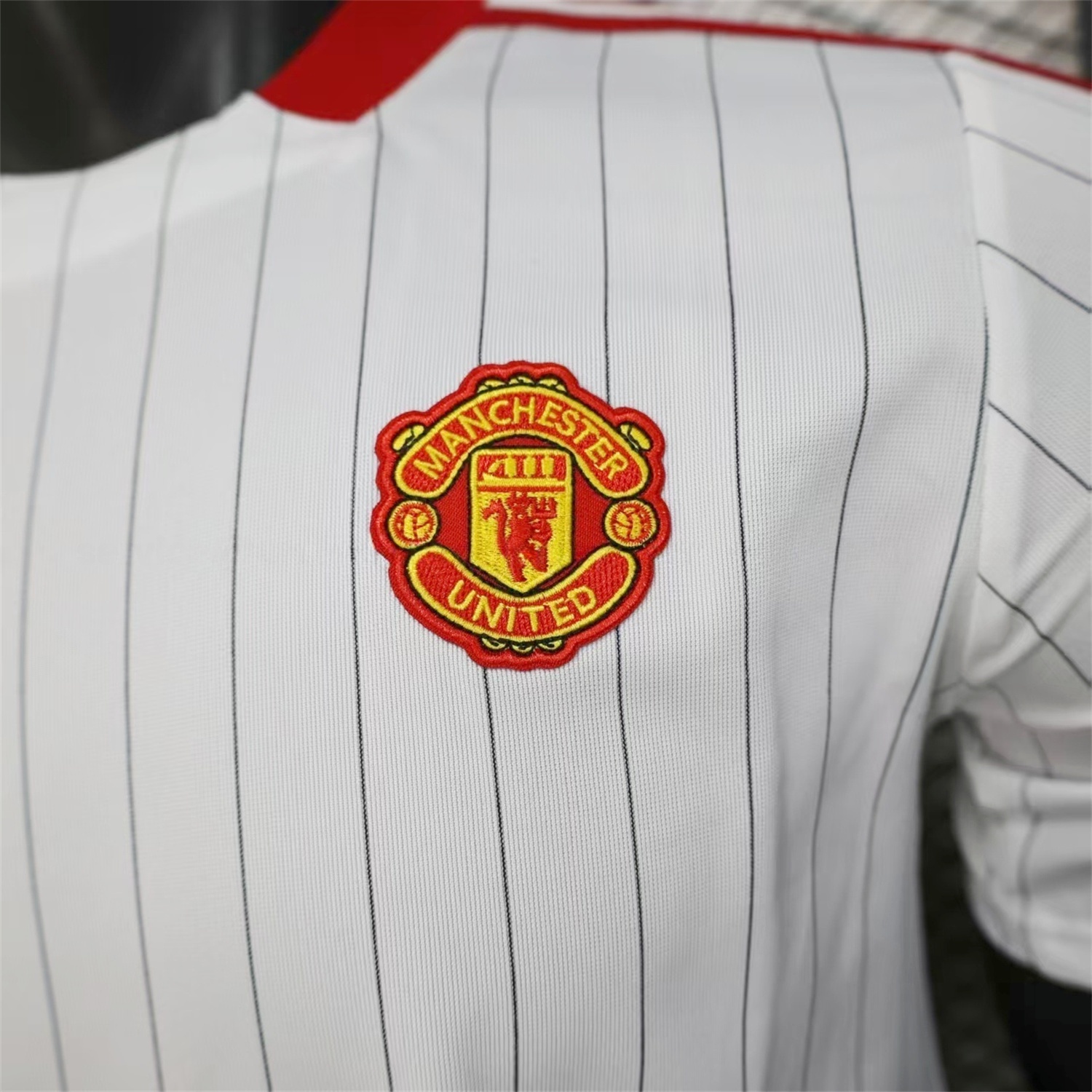 Manchester United 25-26 Icon Travel Special Red Jersey - Player Version - UnitedFutballJersey