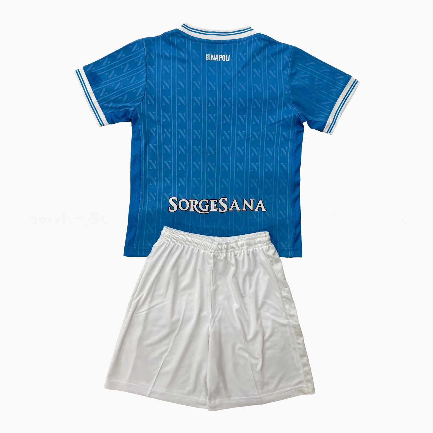 Napoli 25-26 European Home Kids Kit - UnitedFutballJersey