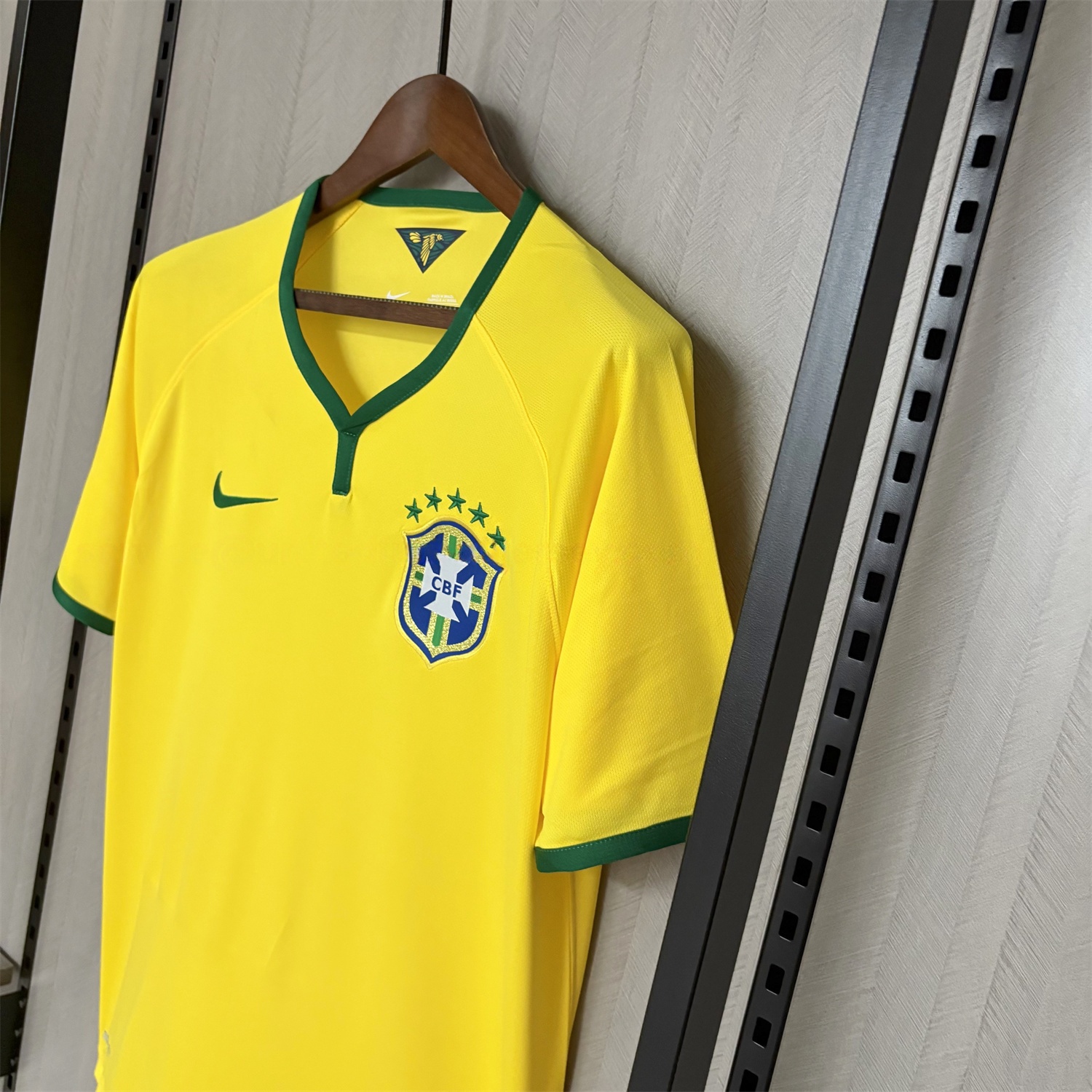 Retro Brazil 2014 Home Jersey - UnitedFutballJersey