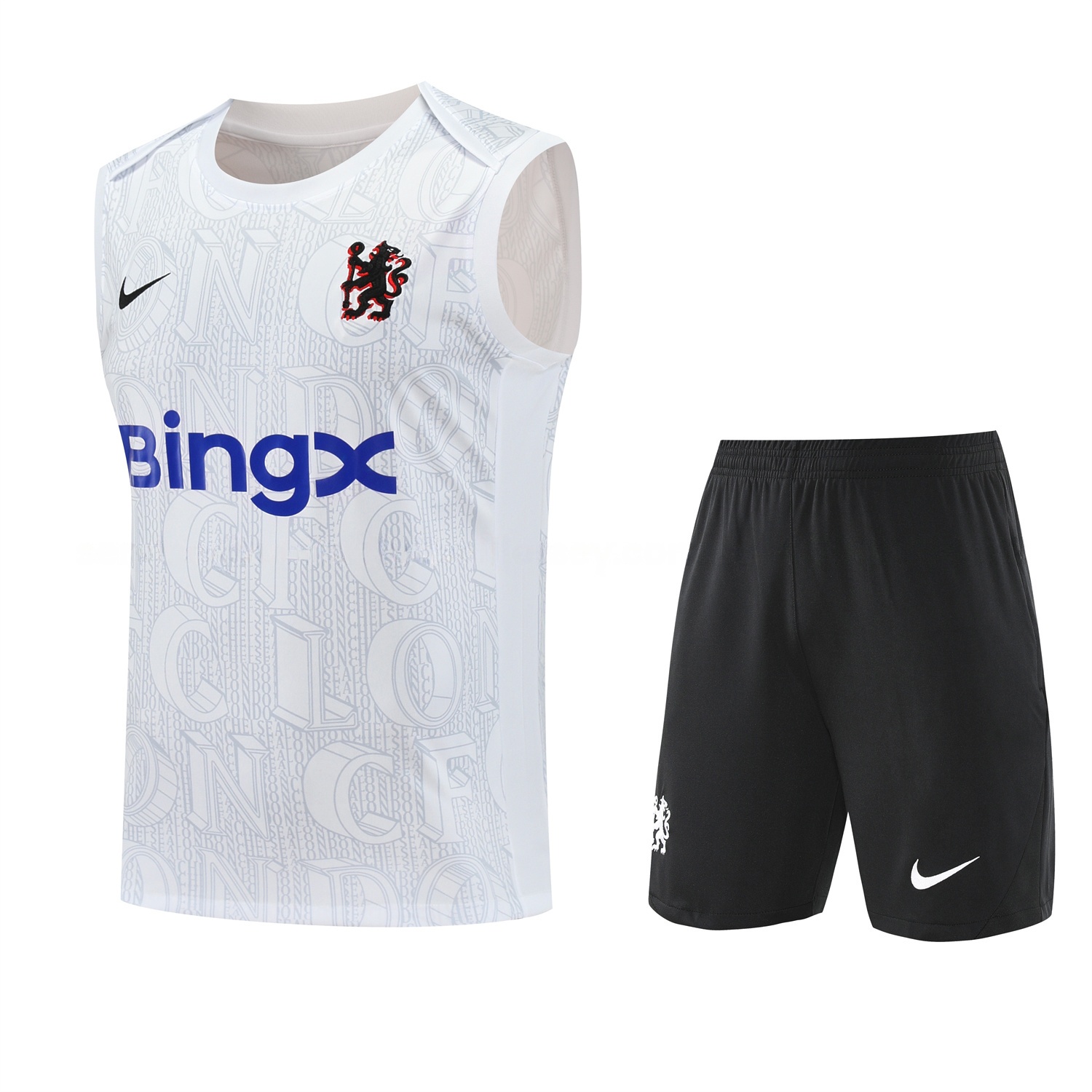 C.h.e.l.s.e.a 25-26 Training Vest Suit - White - UnitedFutballJersey