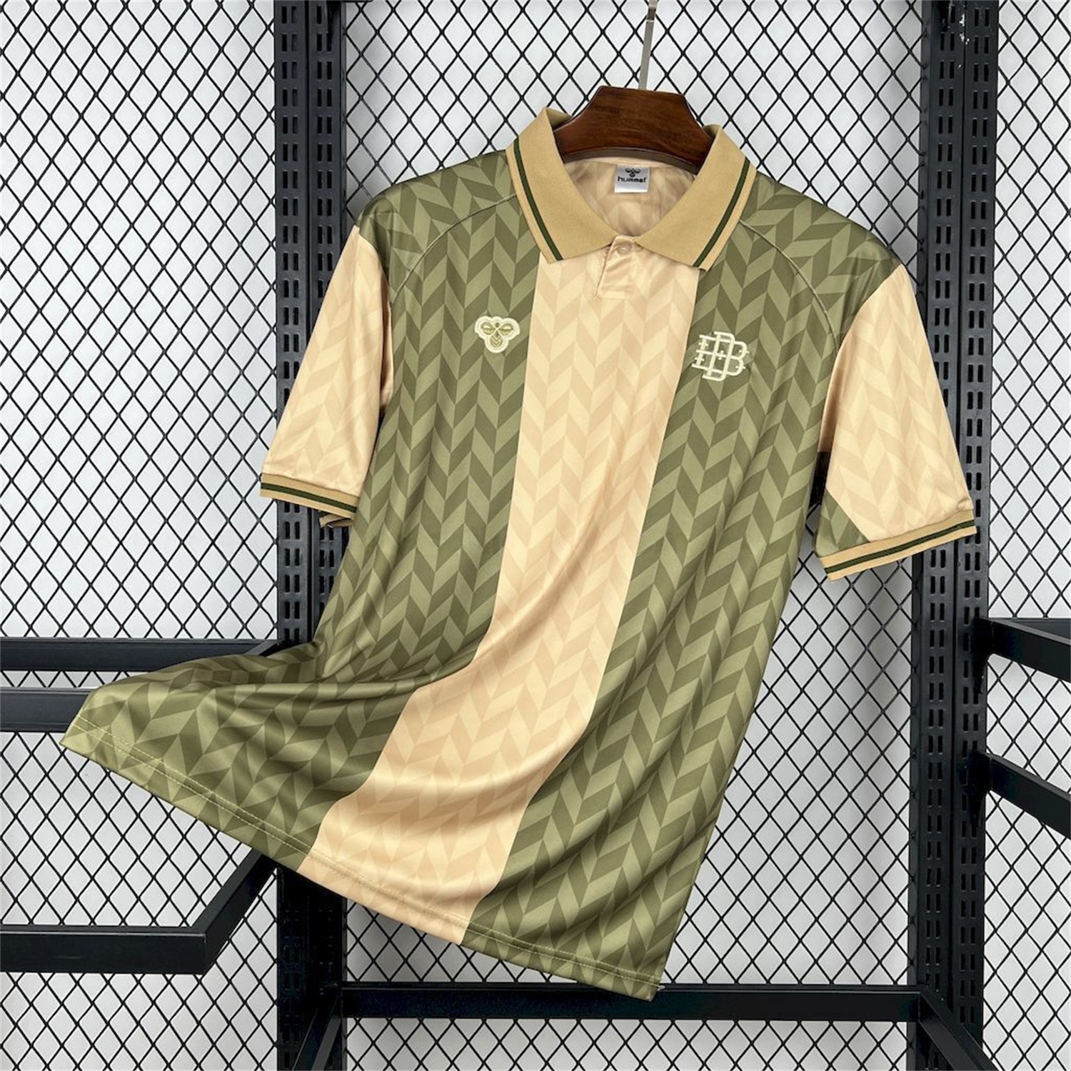 Real Betis 25-26 Khaki Training Jersey - Fans Version - UnitedFutballJersey
