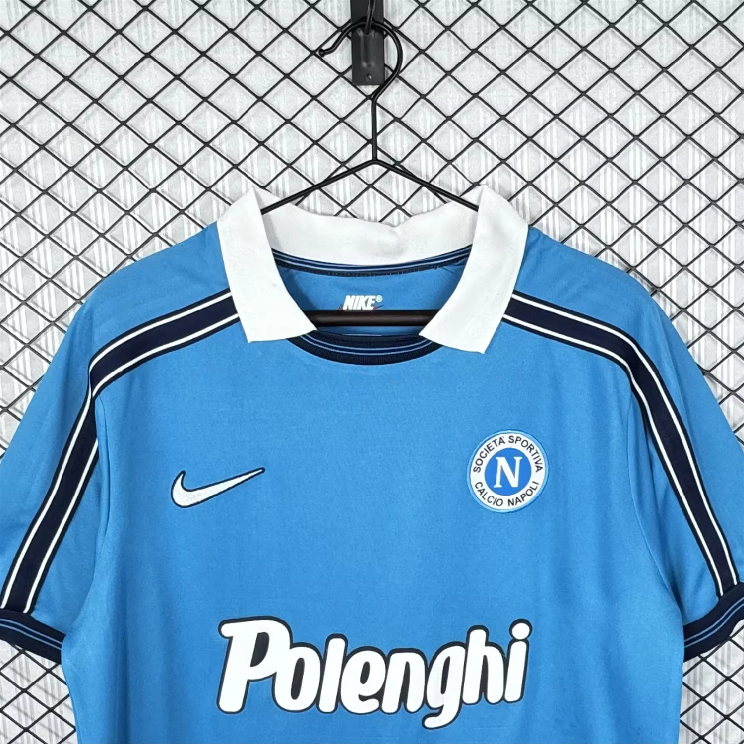 Retro Napoli 1998-99 Home Blue Jersey - UnitedFutballJersey
