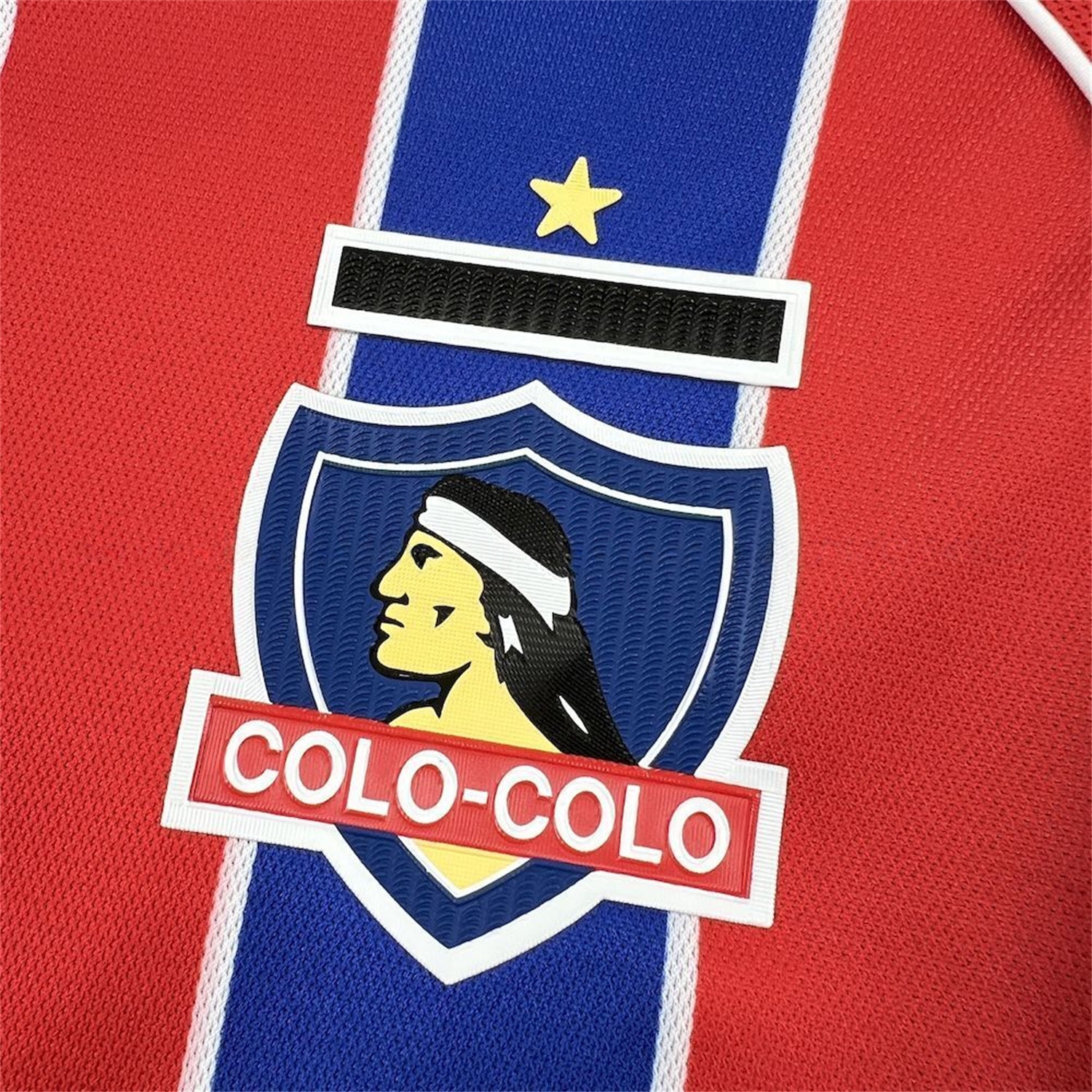 Colo Colo 25-26 Red And Blue Third Jersey - Fans Version - UnitedFutballJersey