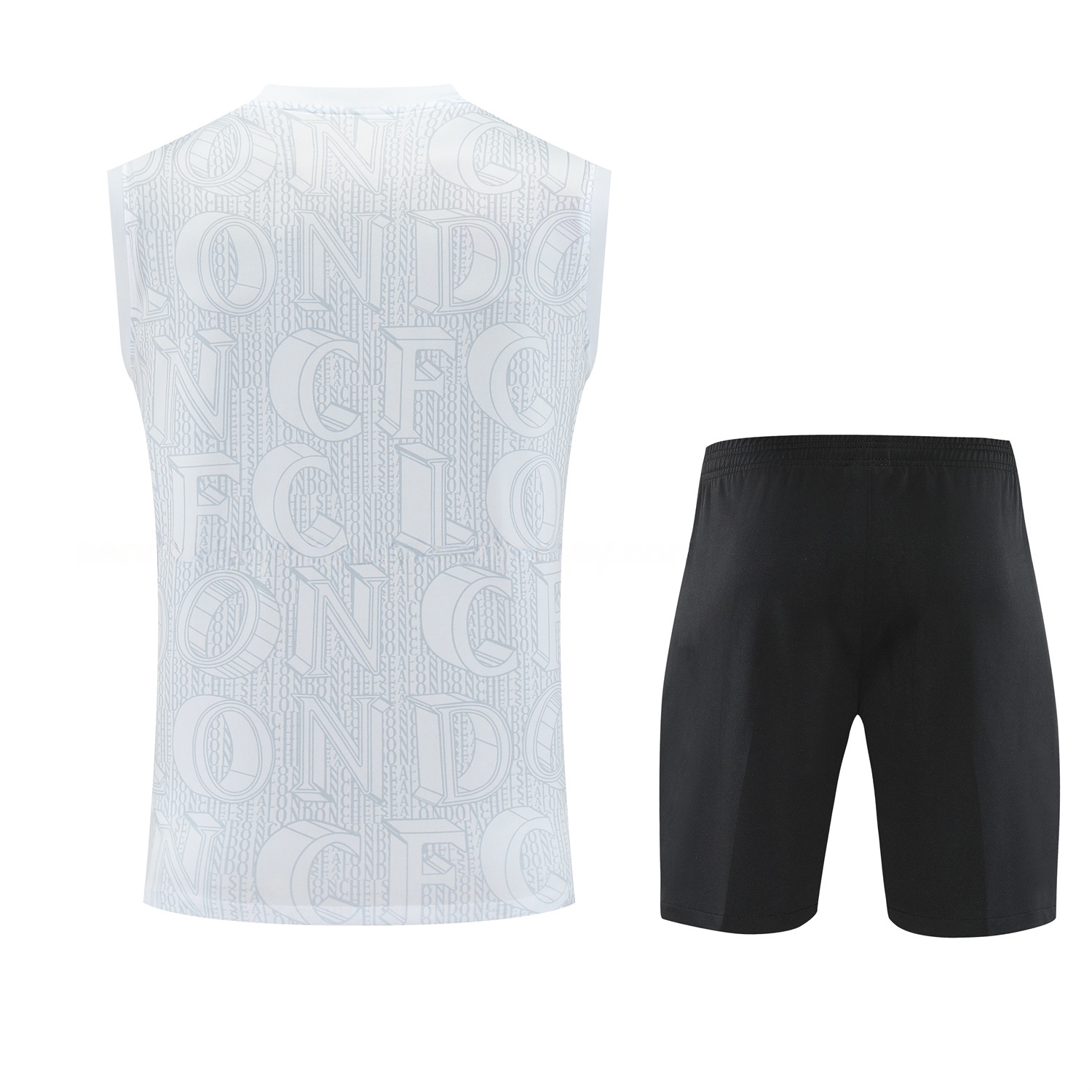 C.h.e.l.s.e.a 25-26 Training Vest Suit - White - UnitedFutballJersey