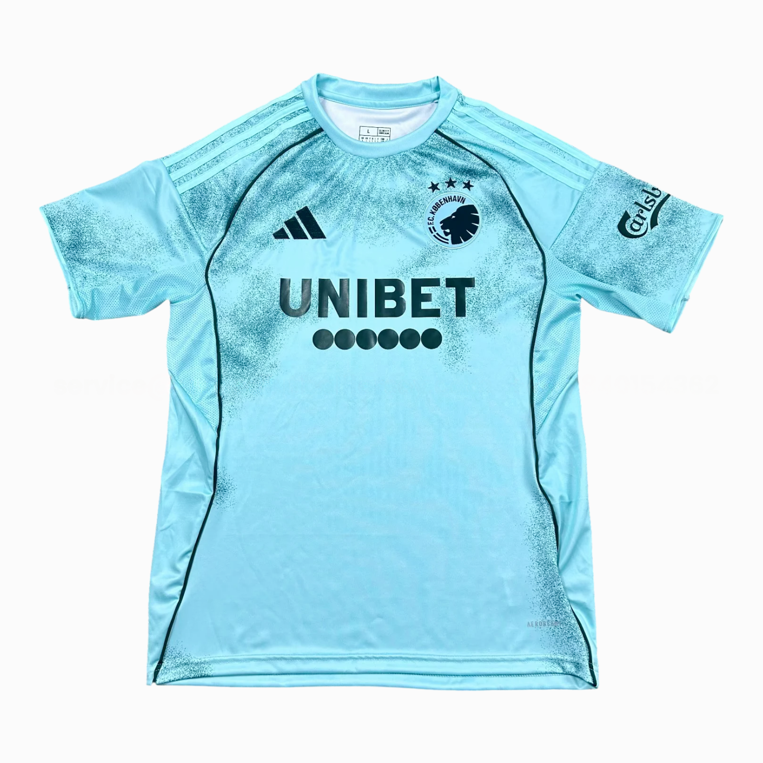 Copenhagen 25-26 Third Cyan Jersey - Fans Version - UnitedFutballJersey