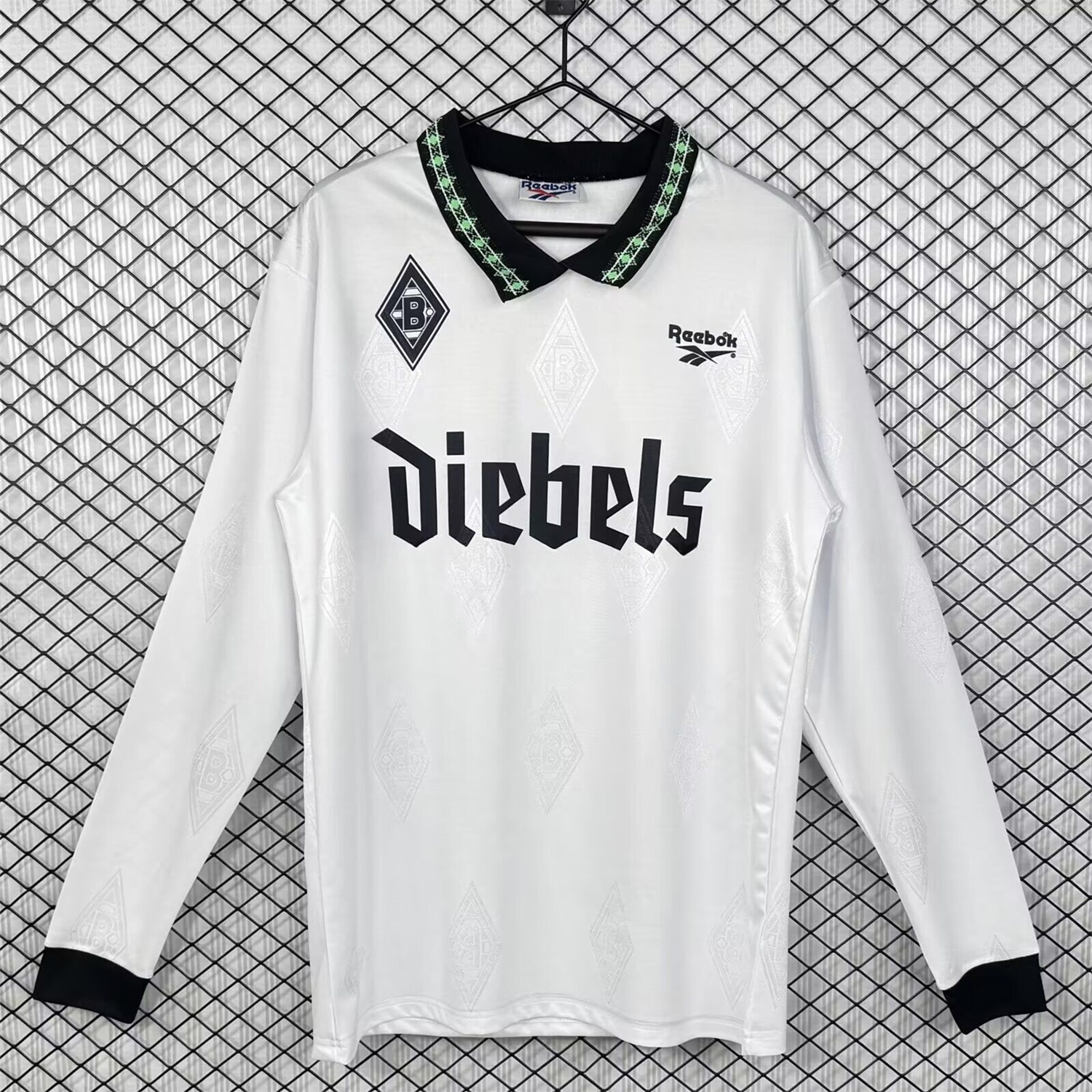 Retro Borussia Mönchengladbach 1995-96 Home Long Sleeves Jersey - UnitedFutballJersey