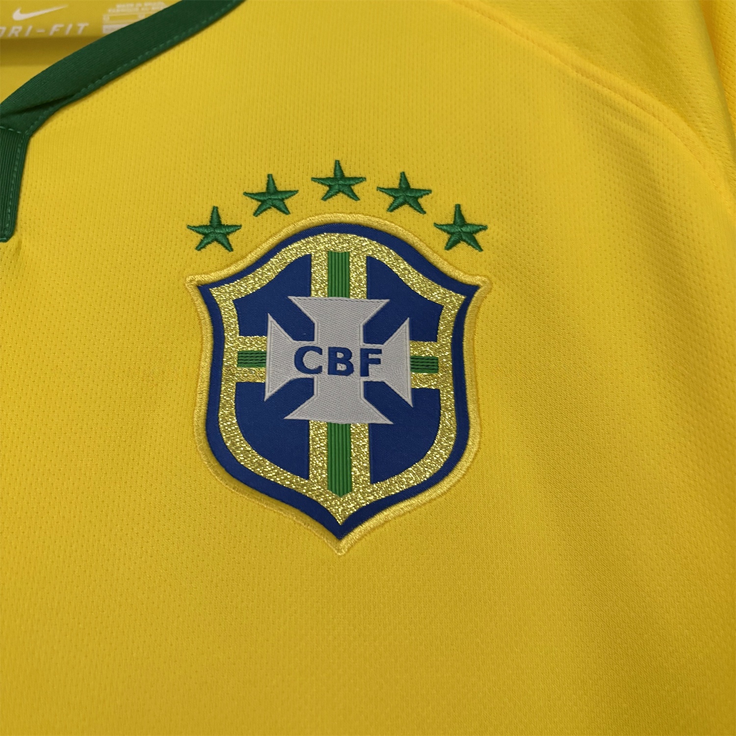 Retro Brazil 2014 Home Jersey - UnitedFutballJersey