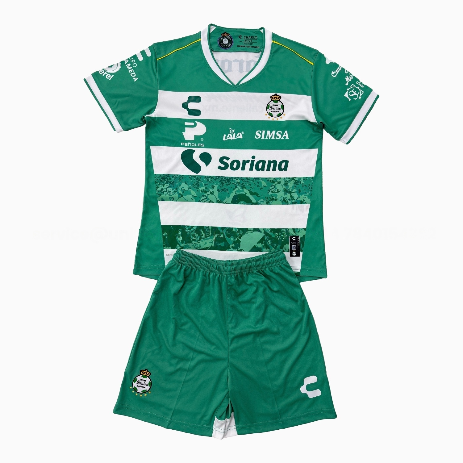 Santos Laguna 25-26 Home Men's Adult Jersey Set - Fans Version - UnitedFutballJersey