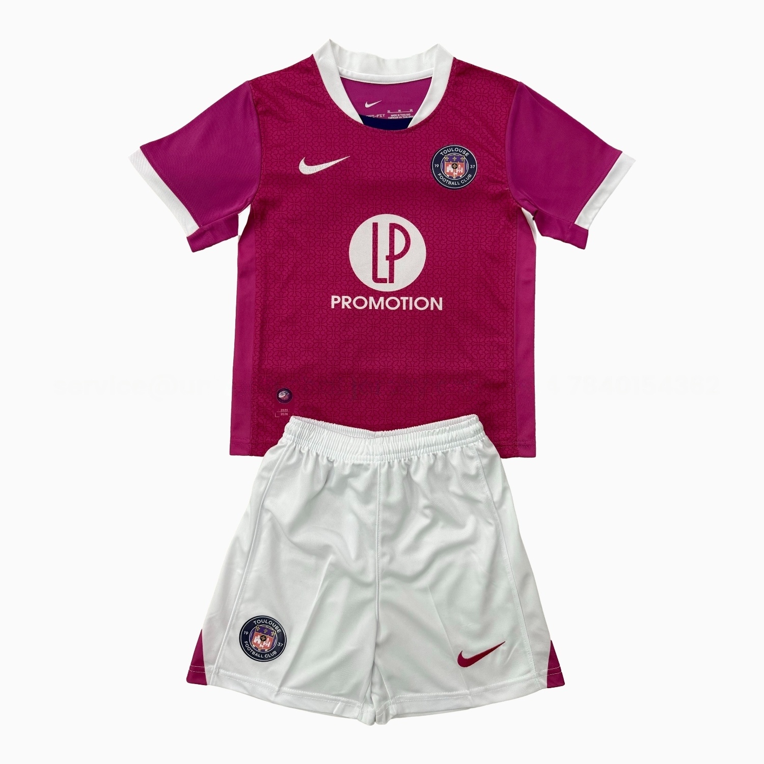 Toulouse FC 25-26 Away Men's Adult Jersey Set - Fans Version - UnitedFutballJersey