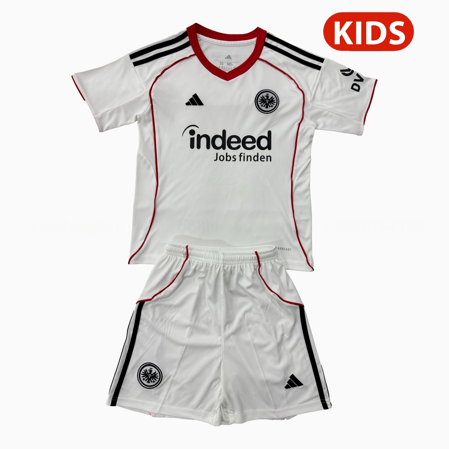 Frankfurt 25-26 Away Kids Kit - UnitedFutballJersey