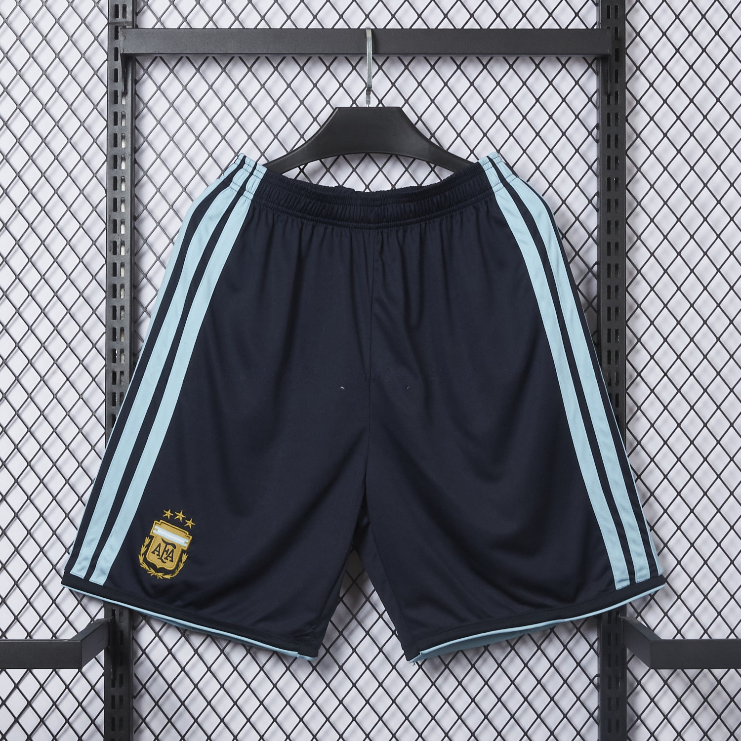 Argentina 2026 Home Black Shorts - Fans Version - UnitedFutballJersey