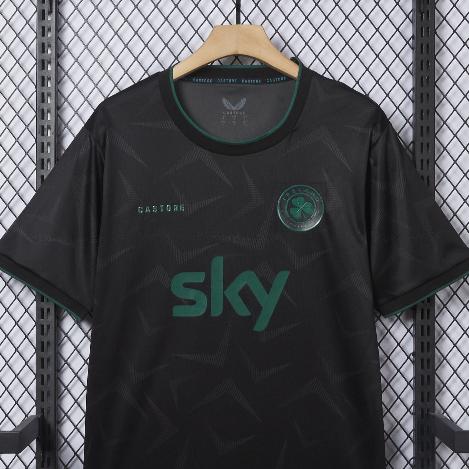 Ireland 2026 Stealth Black Special Jersey - Fans Version - UnitedFutballJersey