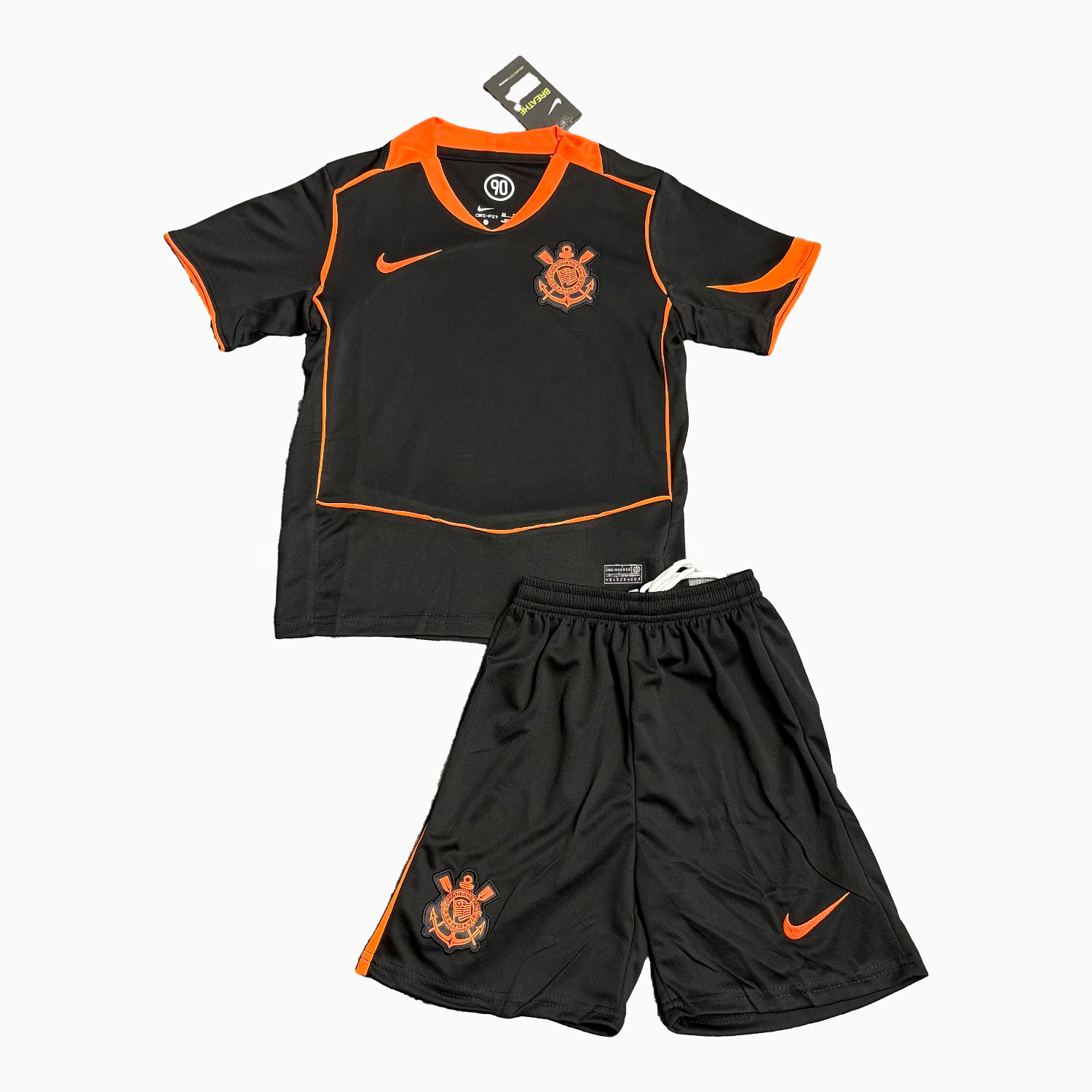 Corinthians 25-26 Third Kids Kit - UnitedFutballJersey