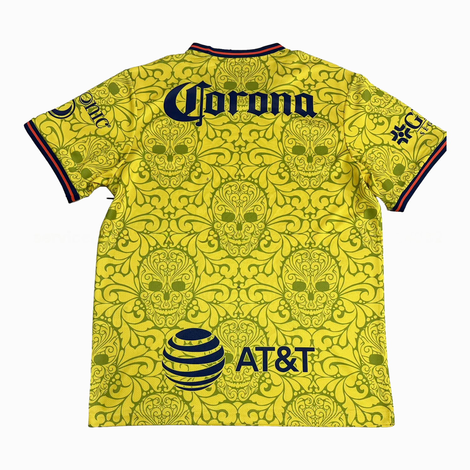 Club América 25-26 Día de Muertos Yellow Jersey - Fans Version - UnitedFutballJersey
