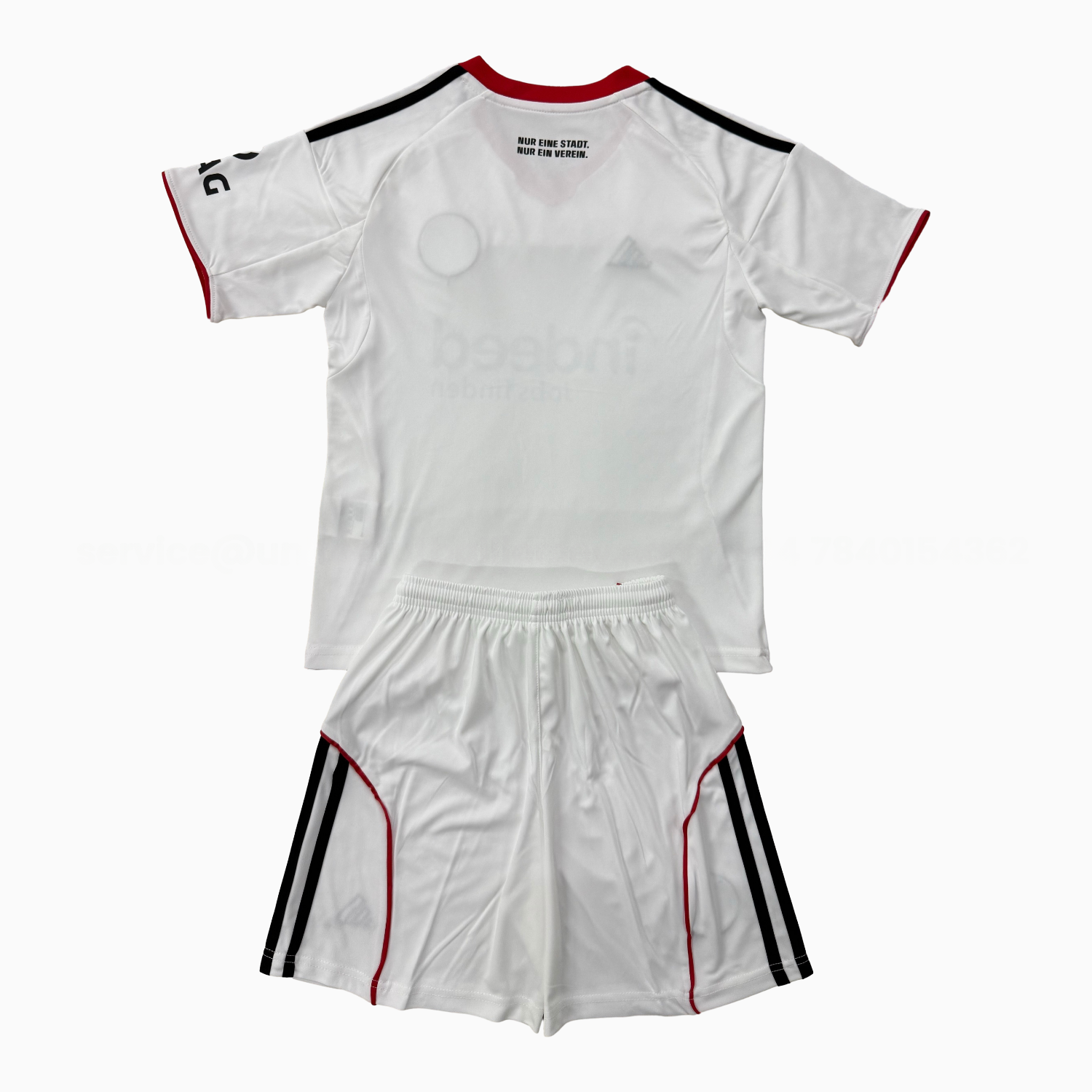 Frankfurt 25-26 Away Men's Adult Jersey Set - Fans Versionrsey Set - Fans Version - UnitedFutballJersey