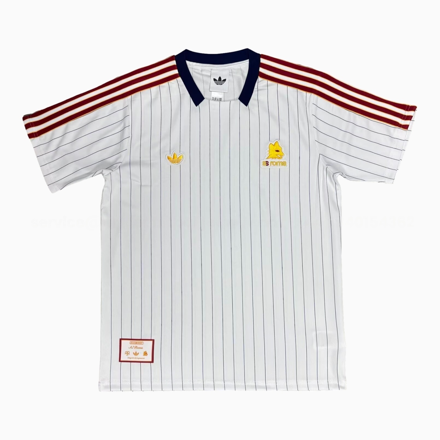 AS Roma 25-26 Travel Special White Jersey - Fans Version - UnitedFutballJersey