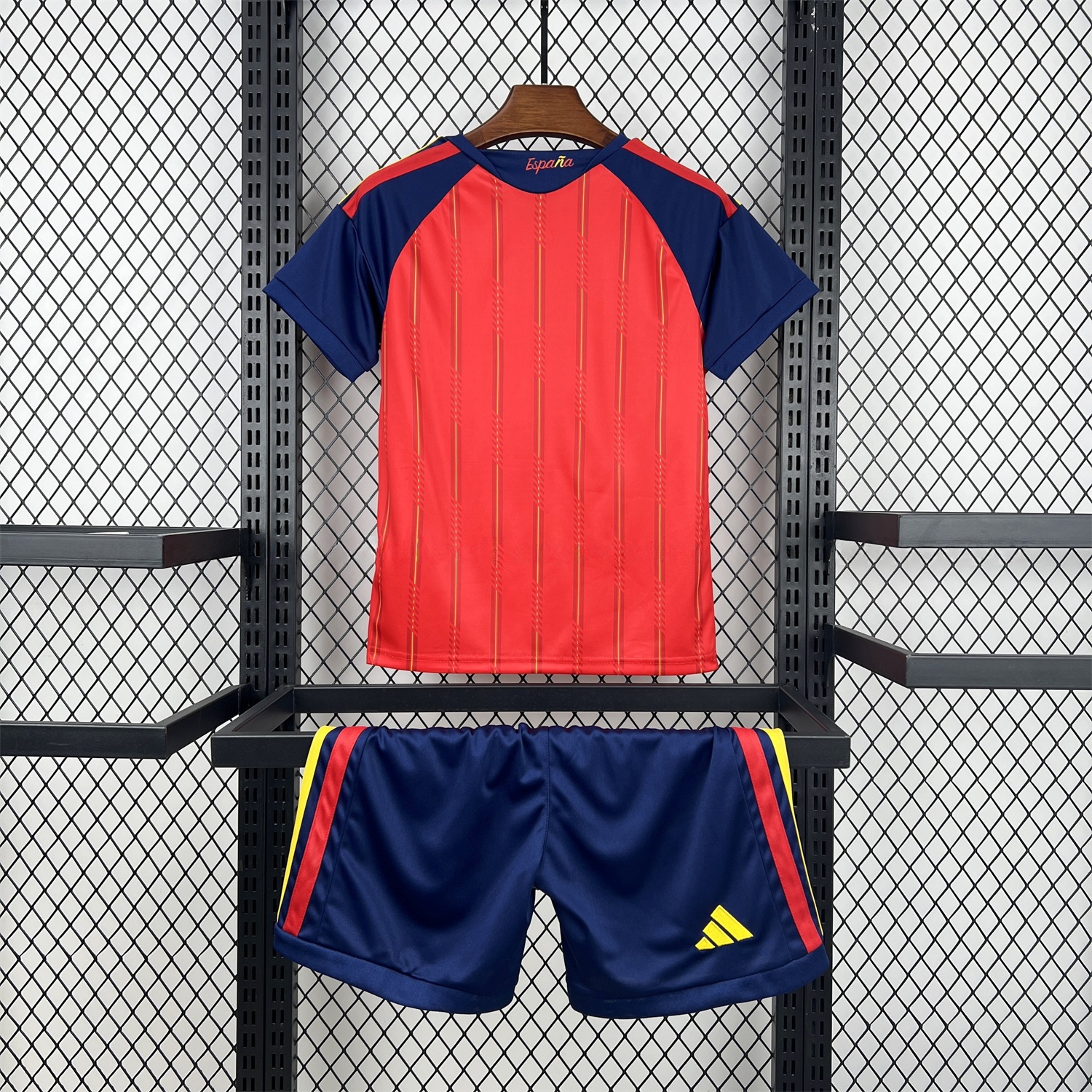 Spain 2026 Home Kids Kit - UnitedFutballJersey