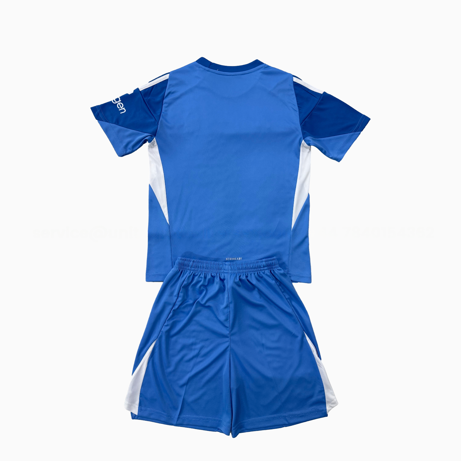 Nottingham Forest 25-26 Blue Goalkeeper Kids Kit - UnitedFutballJersey