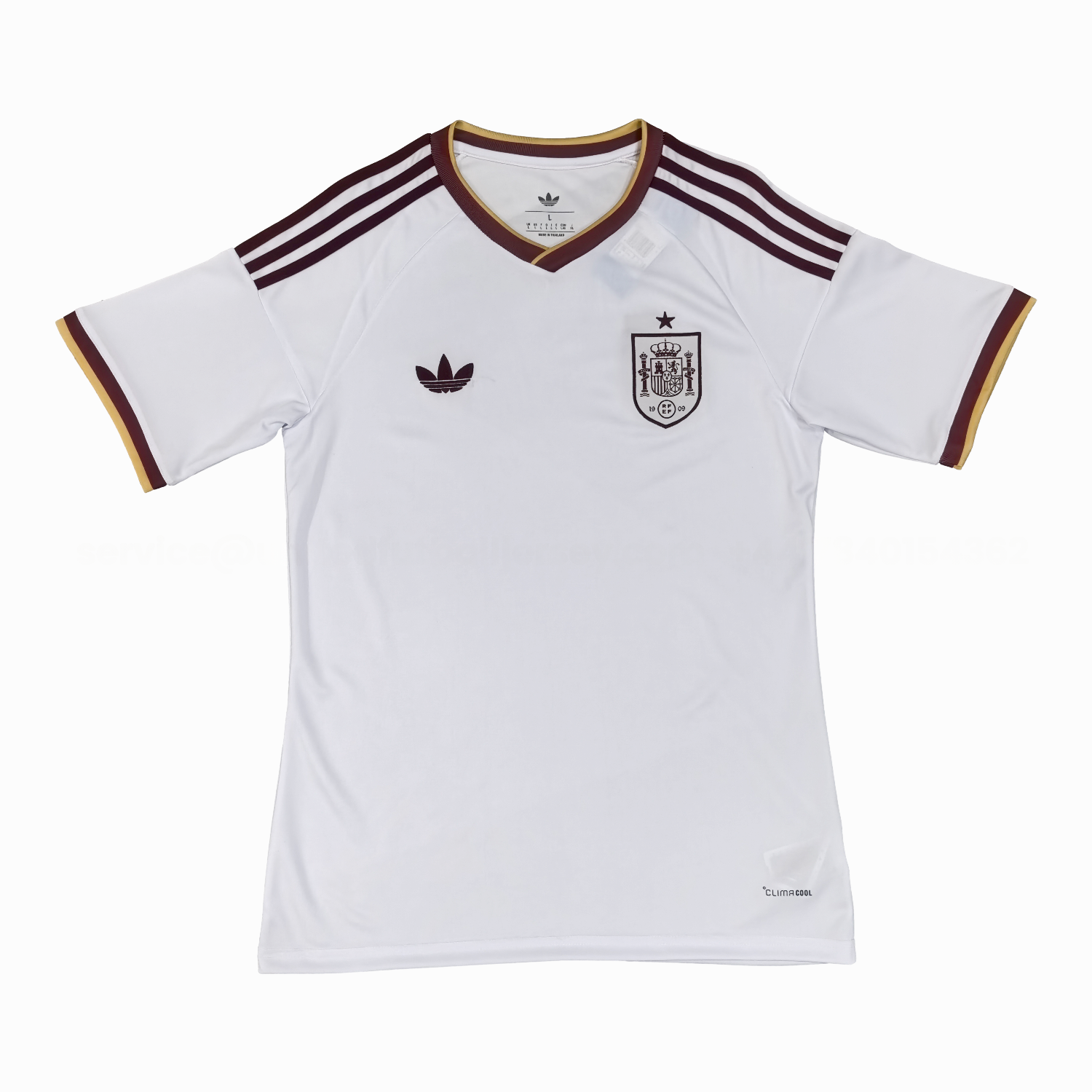 Spain 2026 Away White Jersey - Fans Version - UnitedFutballJersey