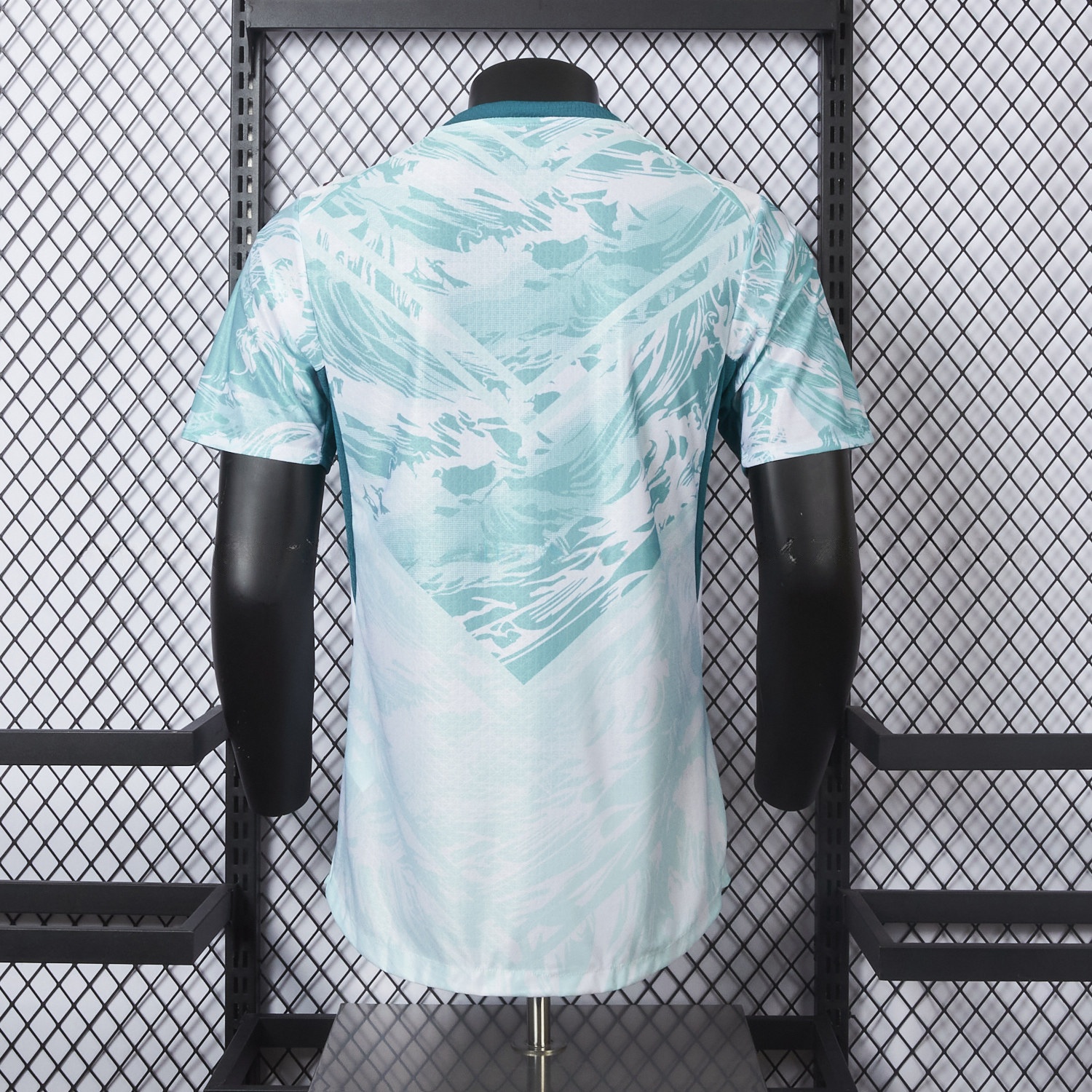Portugal 2026 Away White And Cyan Jersey - Player Version - UnitedFutballJersey