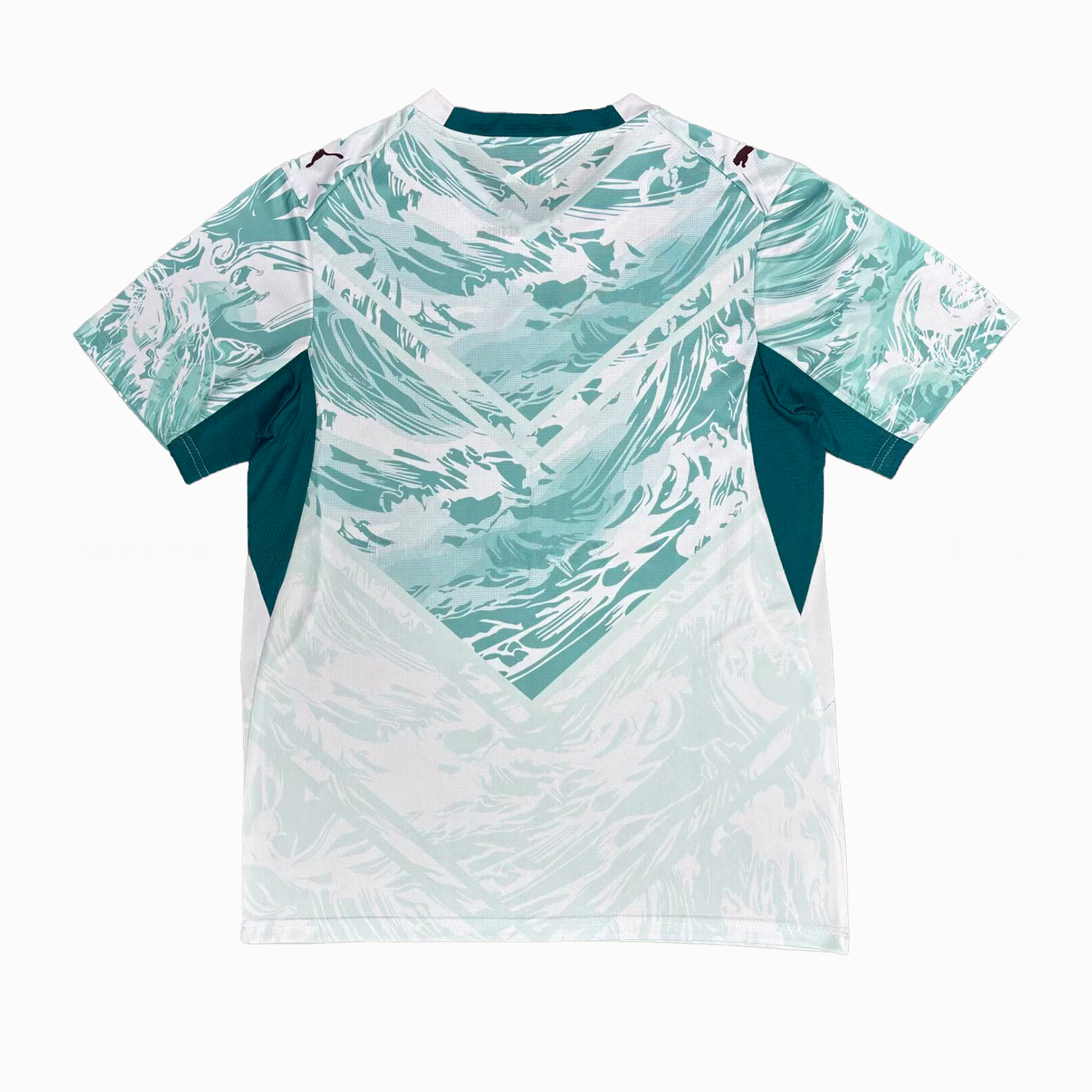 Portugal 2026 Away White And Cyan Jersey - Fans Version - UnitedFutballJersey