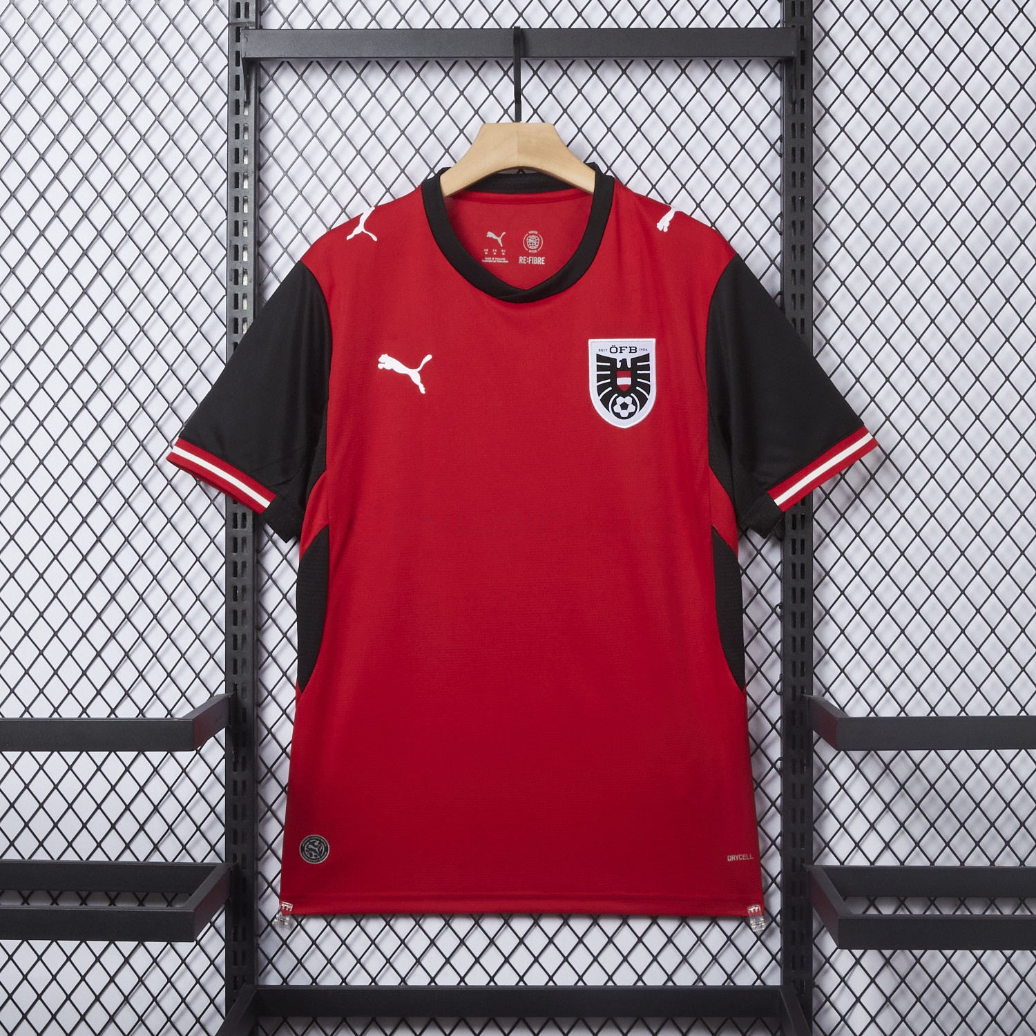 Austria 2026 Home Red Jersey - Fans Version - UnitedFutballJersey