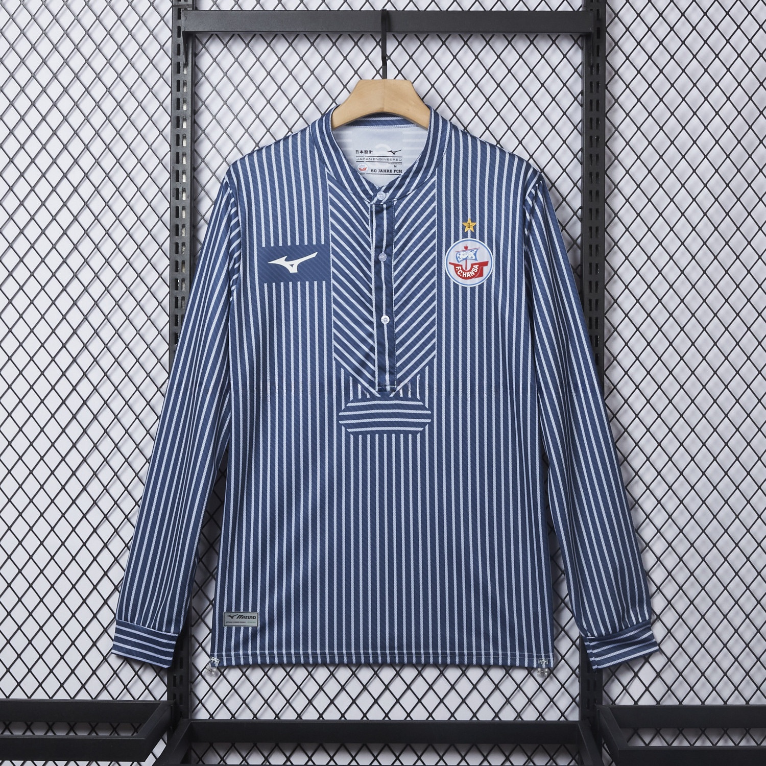 Hansa Rostock 25-26 60-Year Anniversary Fisherman Jersey - Fans Version - UnitedFutballJersey