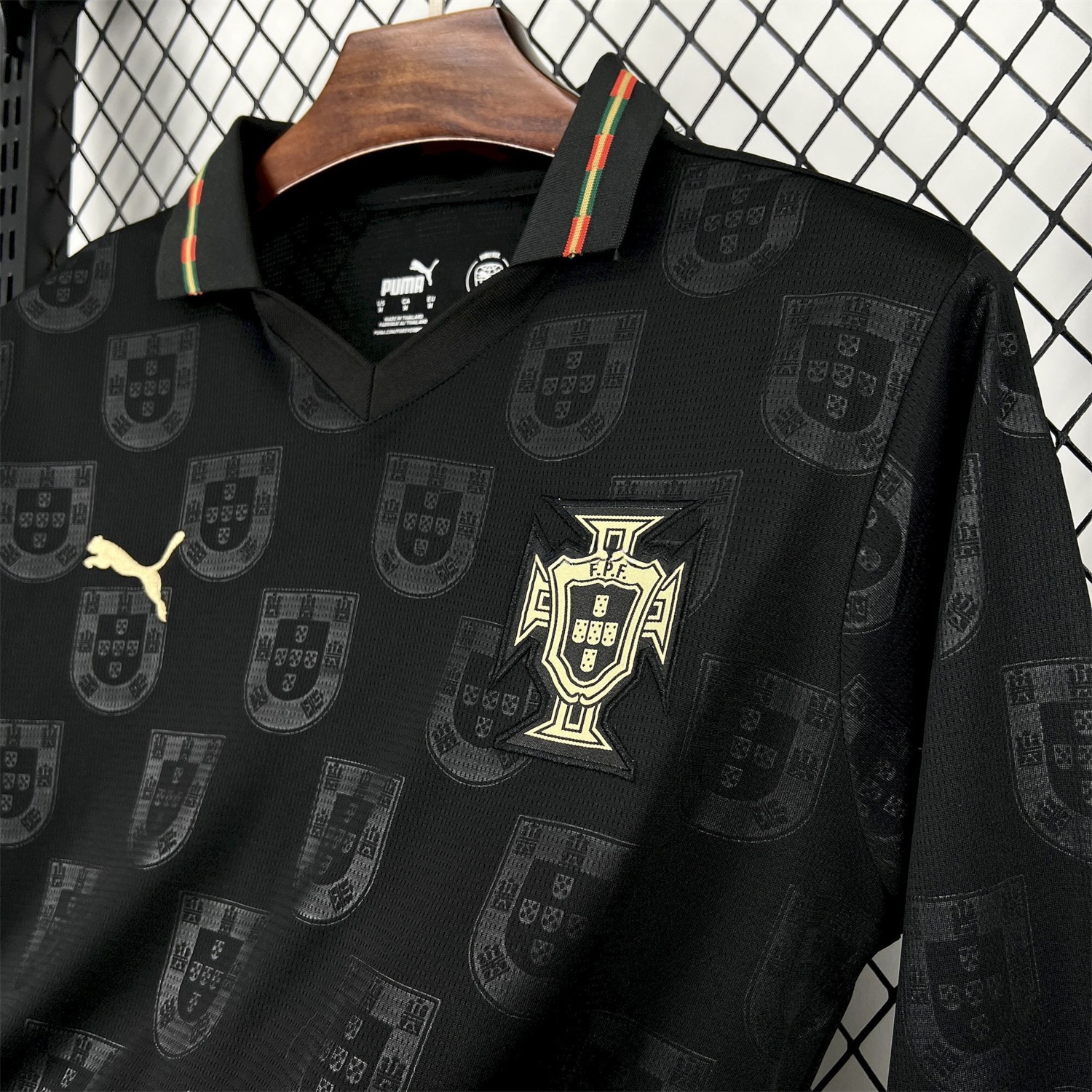 Portugal 2026 Away Long Sleeves Jersey - Fans Version - UnitedFutballJersey