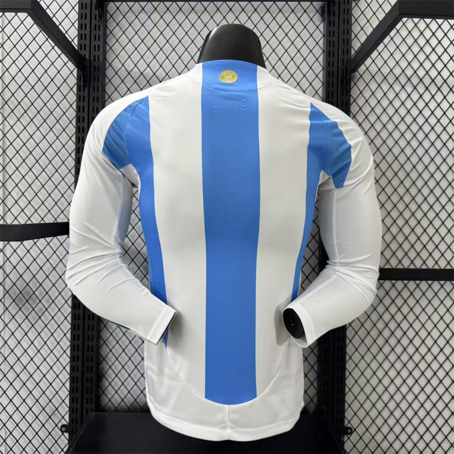 Argentina 2024 Home Long Sleeves Jersey - Player Version - UnitedFutballJersey