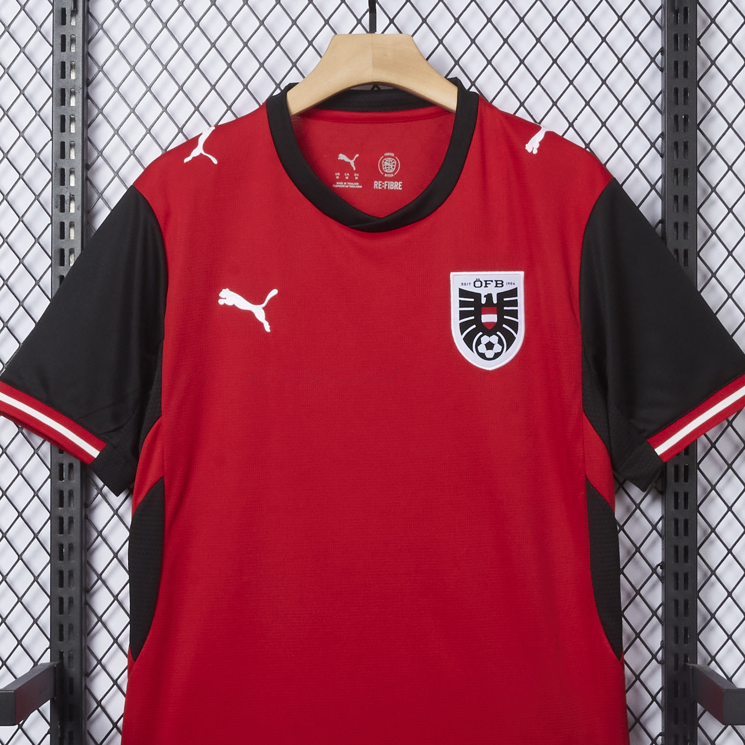 Austria 2026 Home Red Jersey - Fans Version - UnitedFutballJersey