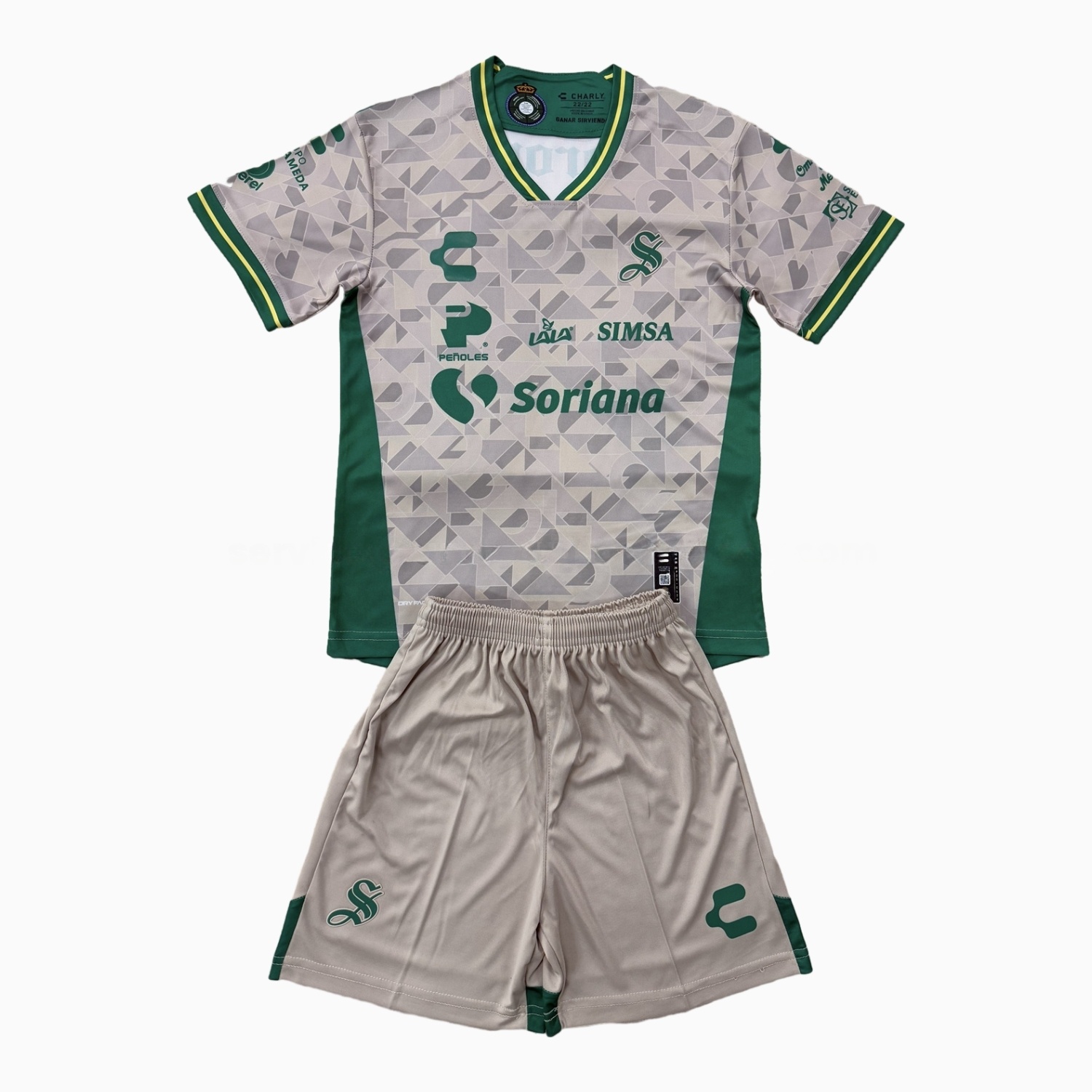 Santos Laguna 25-26 Away Men's Adult Jersey Set - Fans Version - UnitedFutballJersey