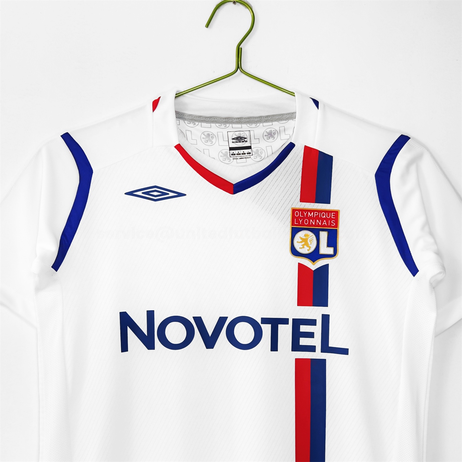 Retro Lyon 2008-09 Home Jersey - UnitedFutballJersey