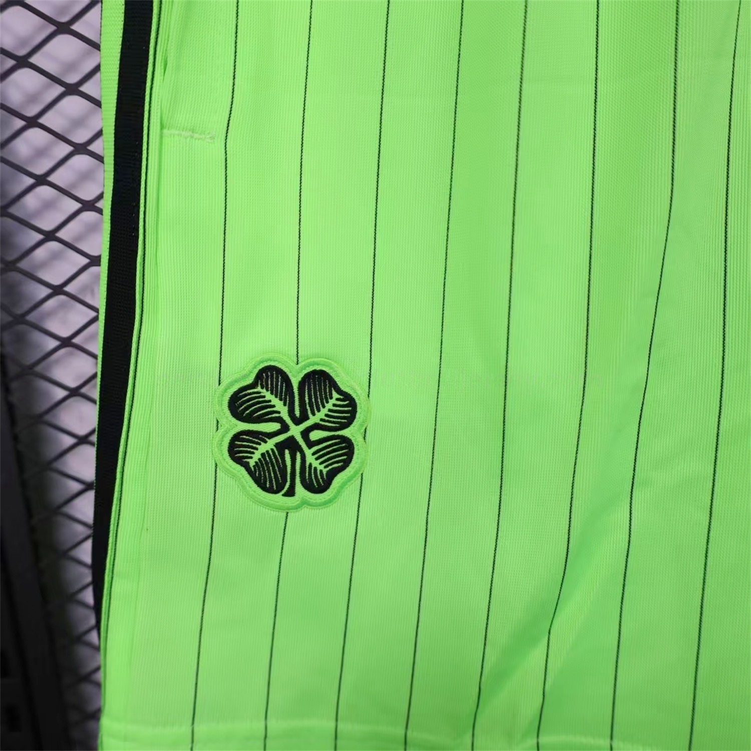 Celtic 25-26 Trefoil Green Travel Shorts - Player Version - UnitedFutballJersey