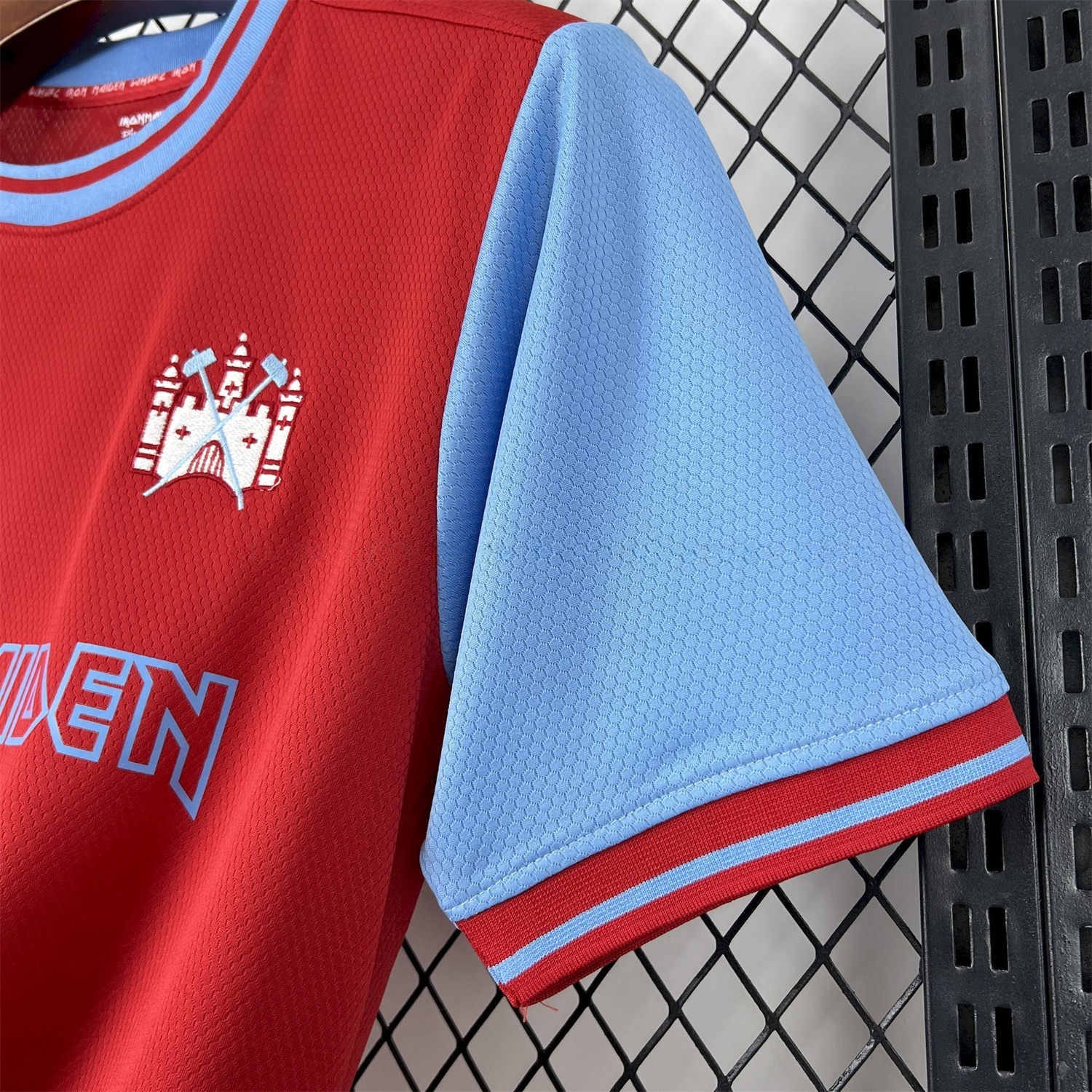 West Ham United 25-26 x Iron Maiden 50th Anniversary Jersey - Fans Version - UnitedFutballJersey