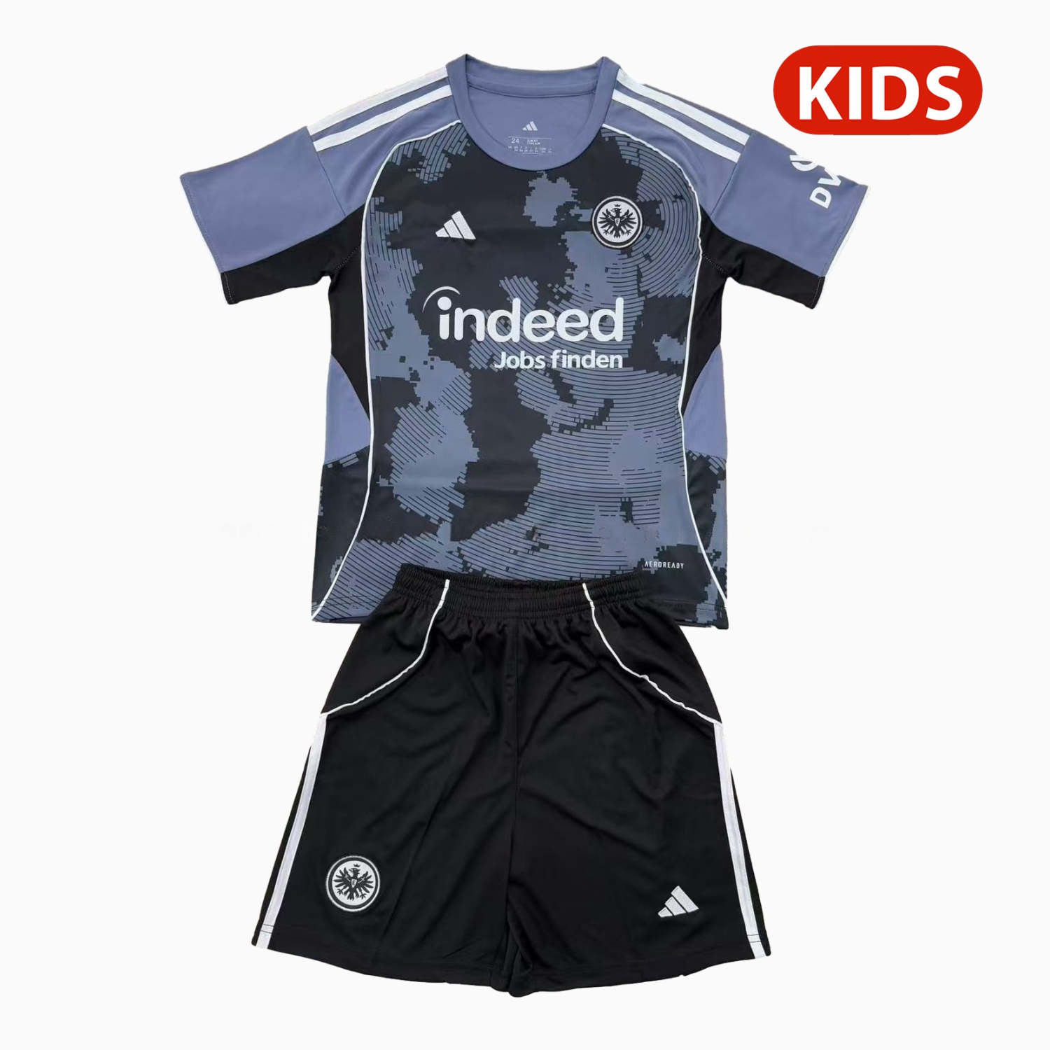 Frankfurt 25-26 Third Kids Kit - UnitedFutballJersey