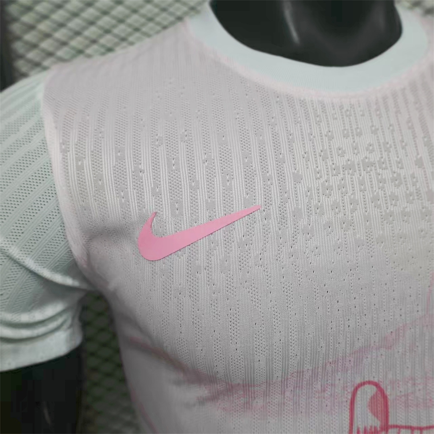 Brazil 25-26 Pink White Jesus Statue Special Jersey - Player Version - UnitedFutballJersey